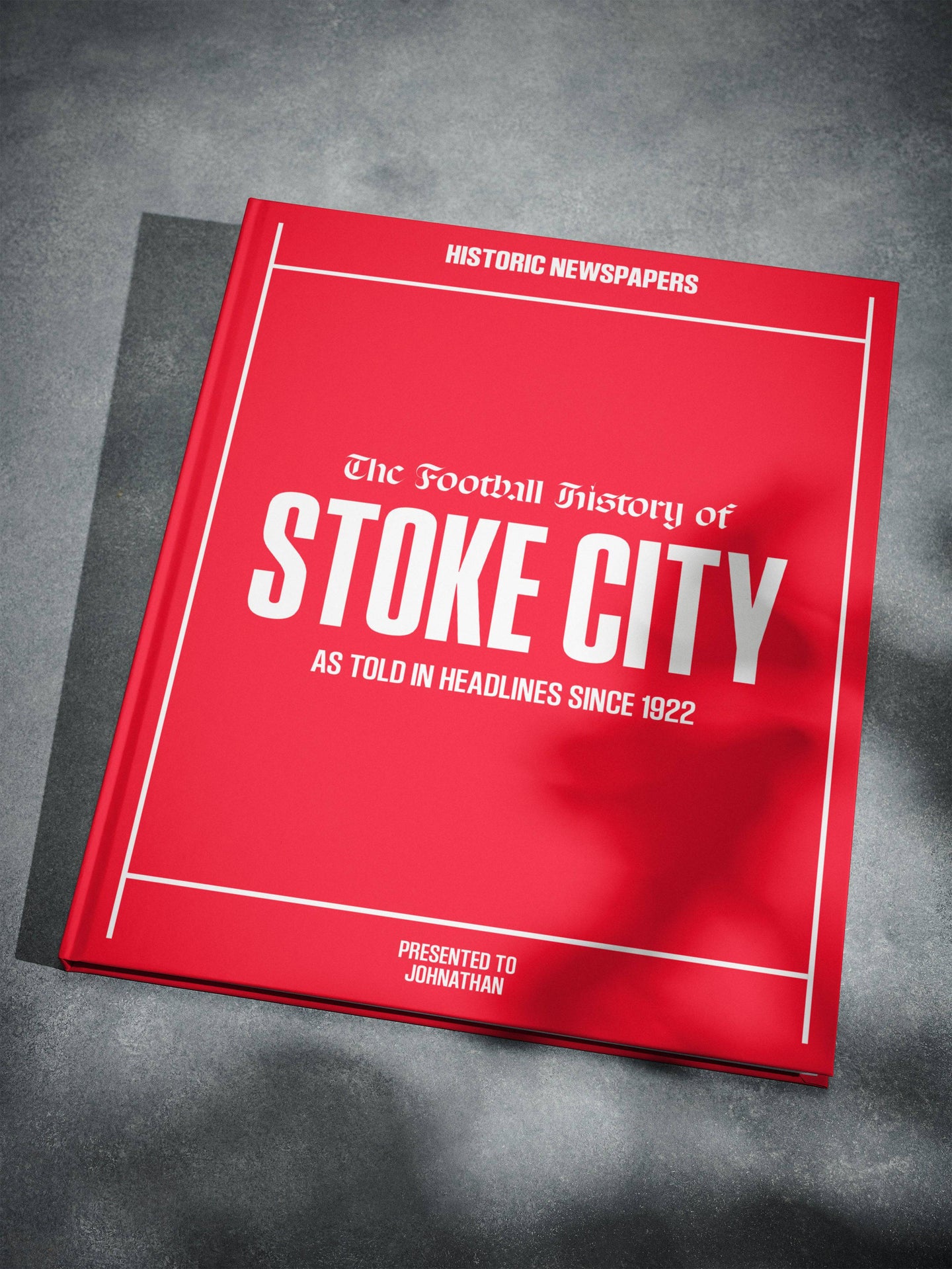 The Football History of Stoke City Book - Historic Newspapers