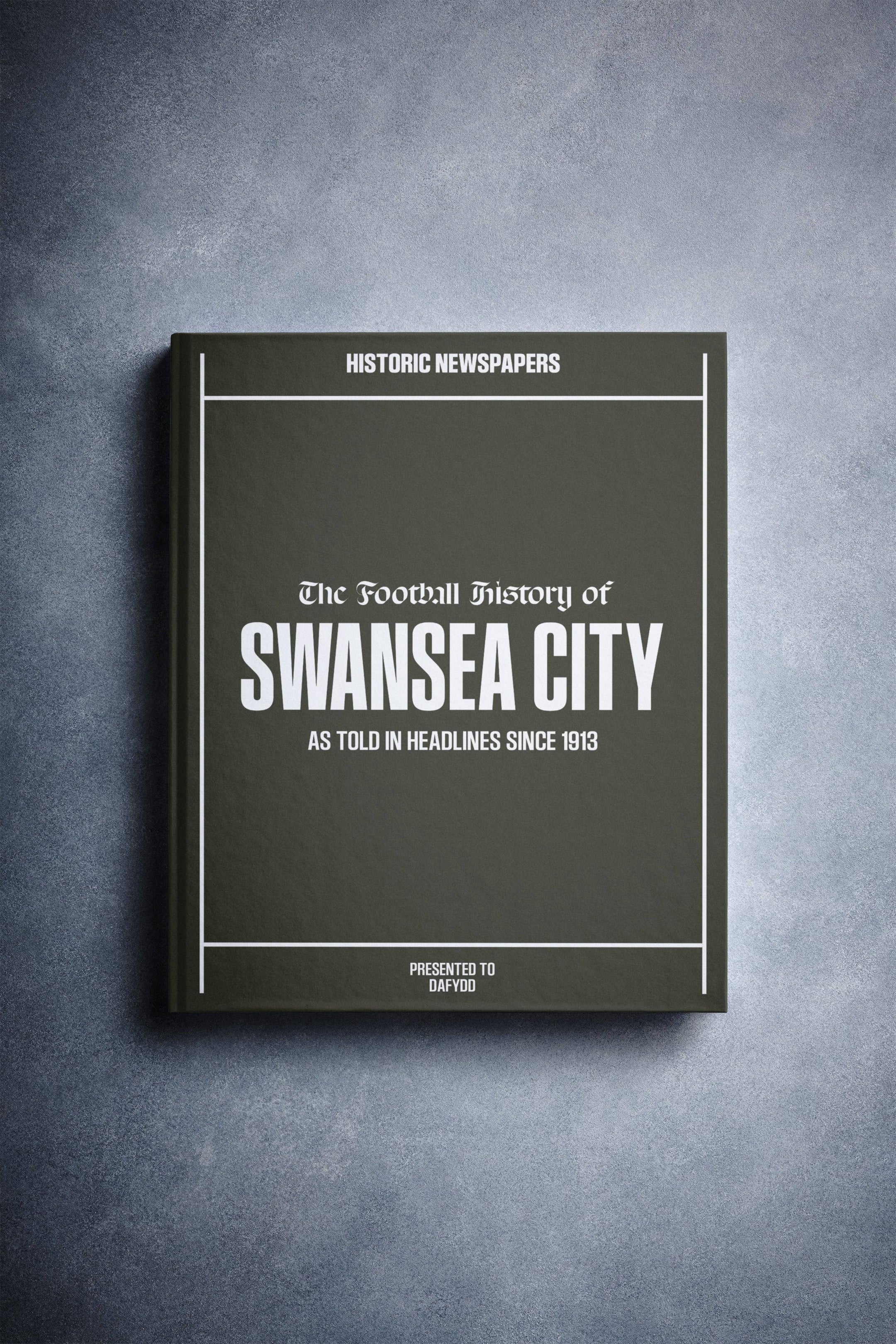 The Football History of Swansea City Book - Historic Newspapers
