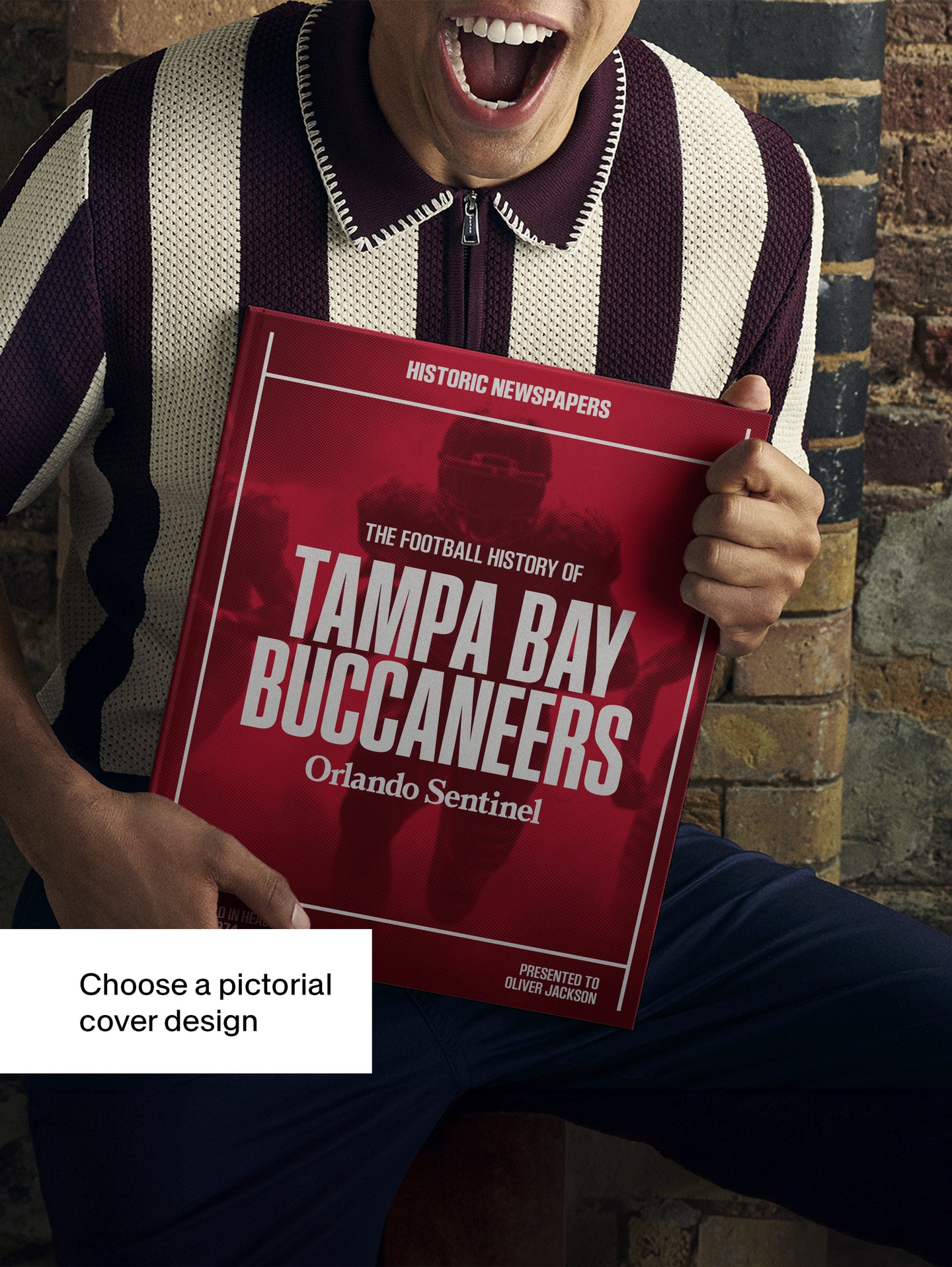 The Football History of Tampa Bay Buccaneers Orlando Sentinel Edition Book