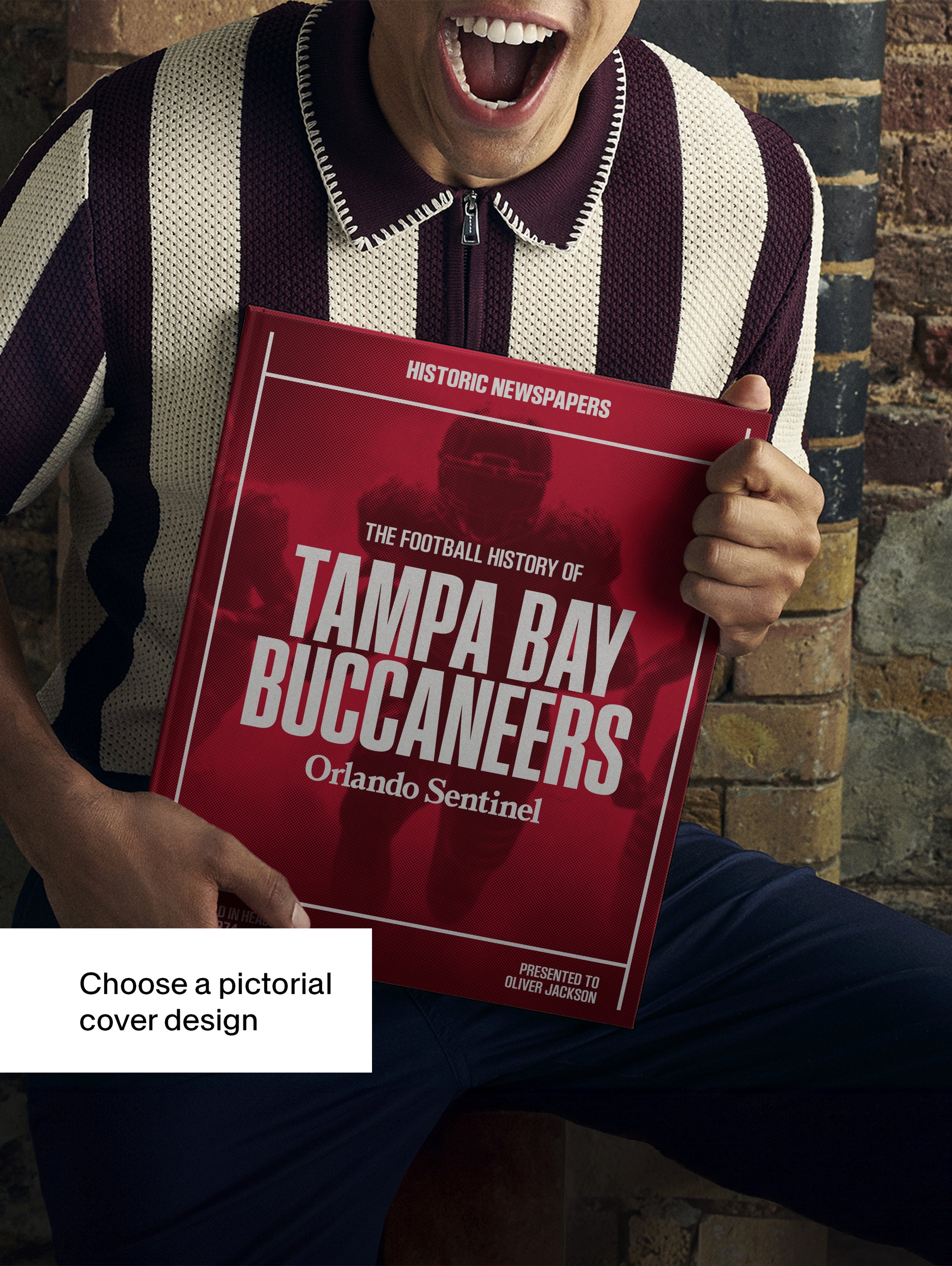 The US Football History of Tampa Bay Buccaneers Orlando Sentinel Edition Book