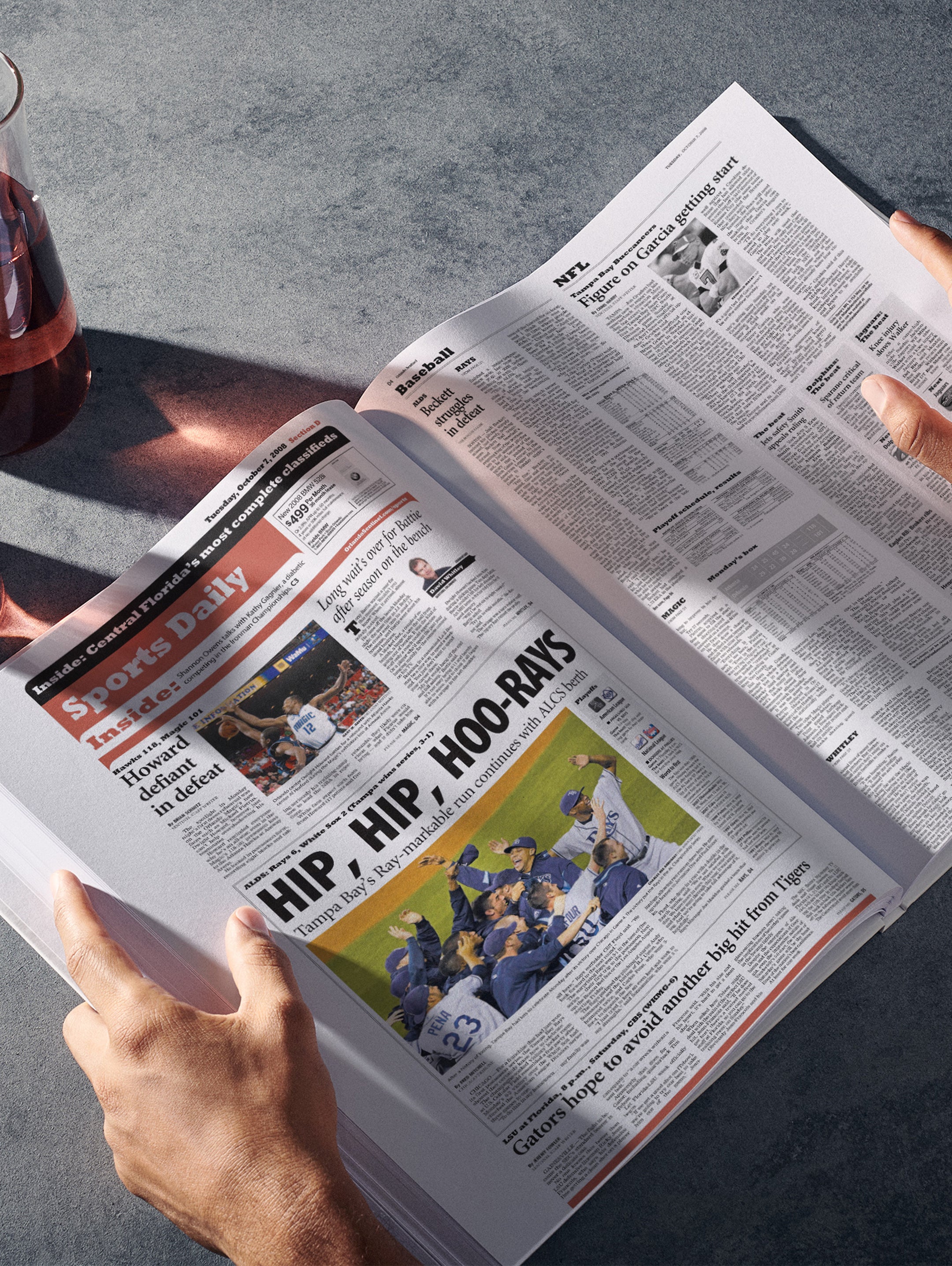 The Baseball History of Tampa Bay Rays Orlando Sentinel Edition - Historic Newspapers