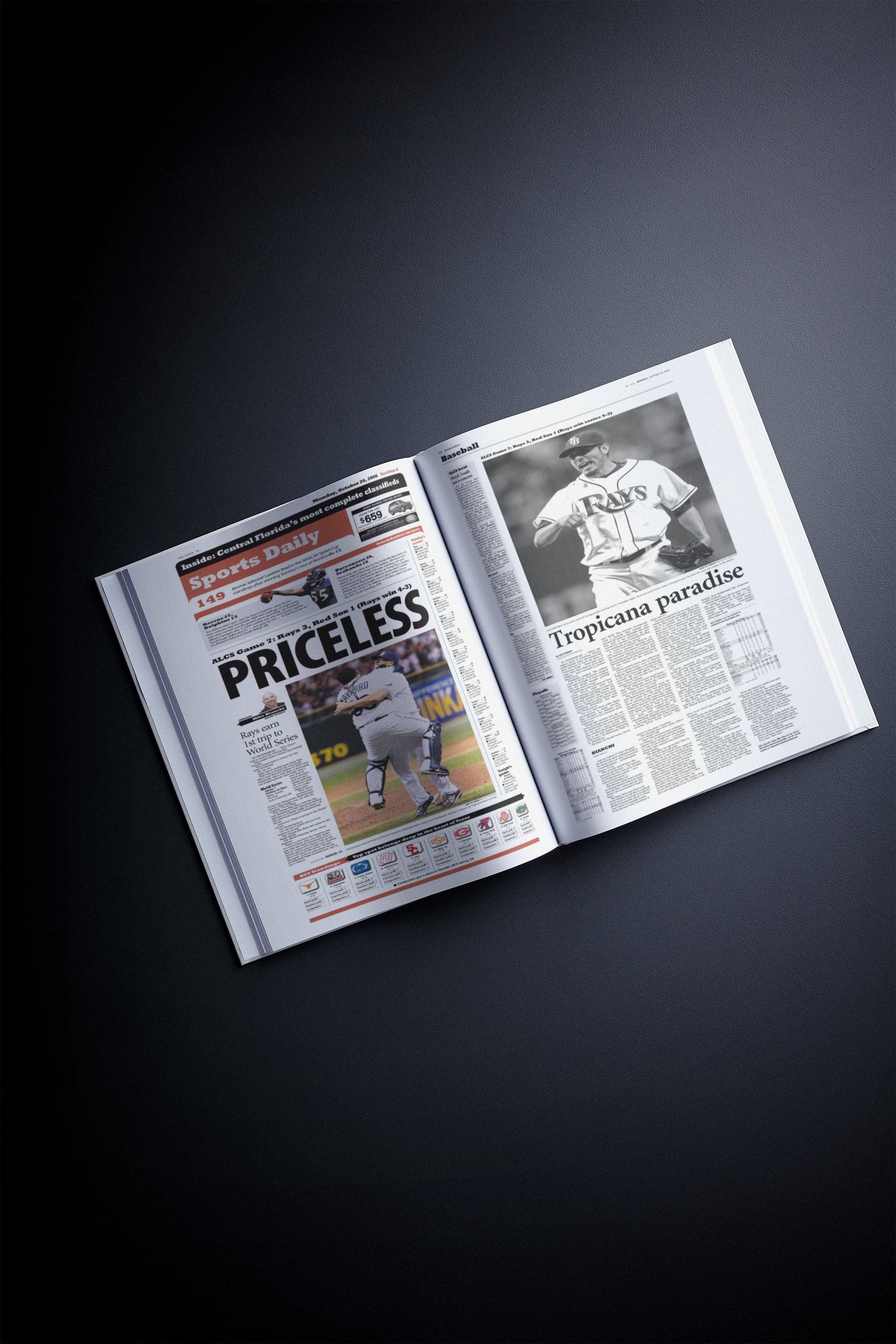 The Baseball History of Tampa Bay Rays Orlando Sentinel Edition