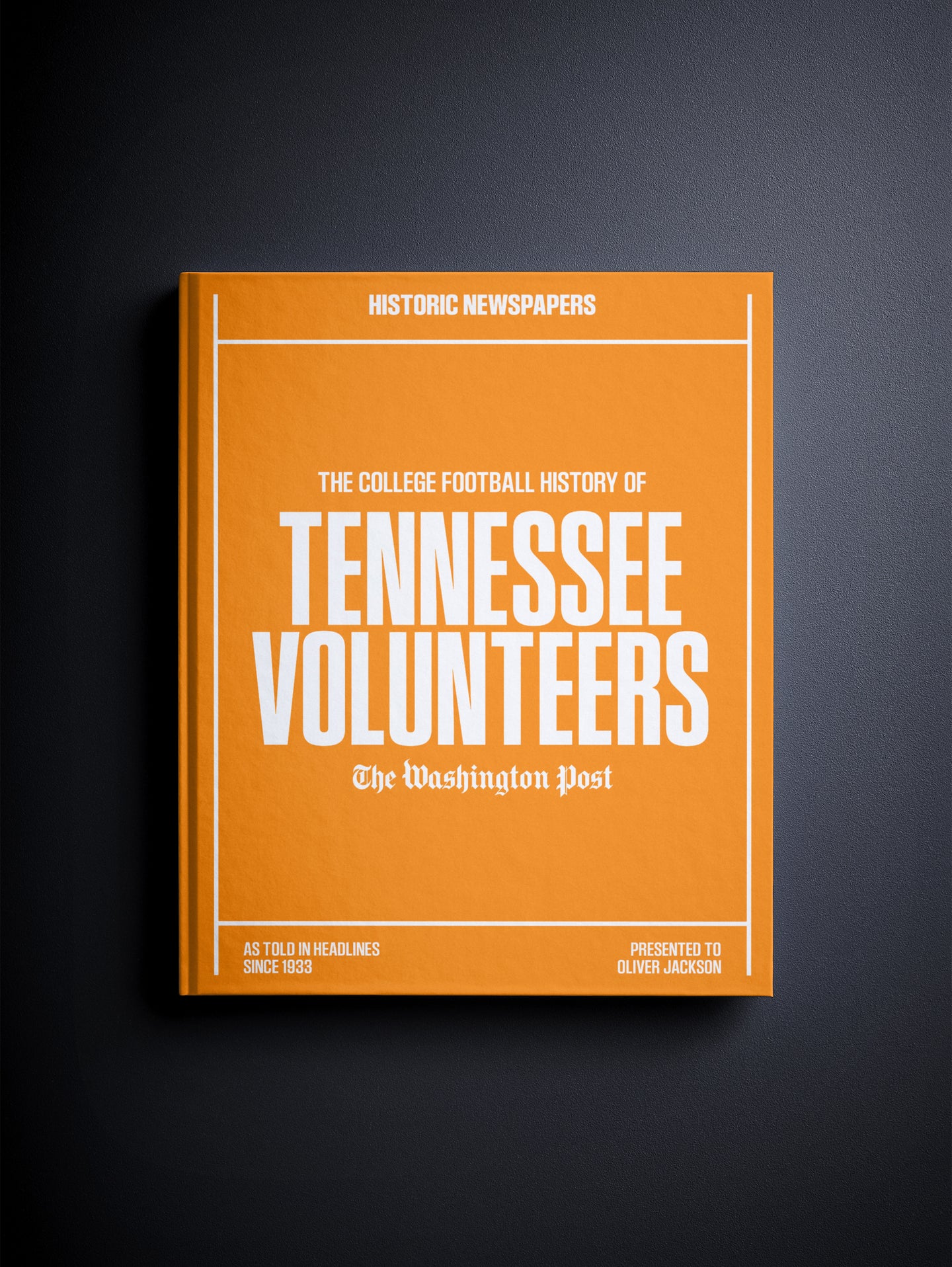 The College Football History of Tennessee Volunteers Washington Post Edition