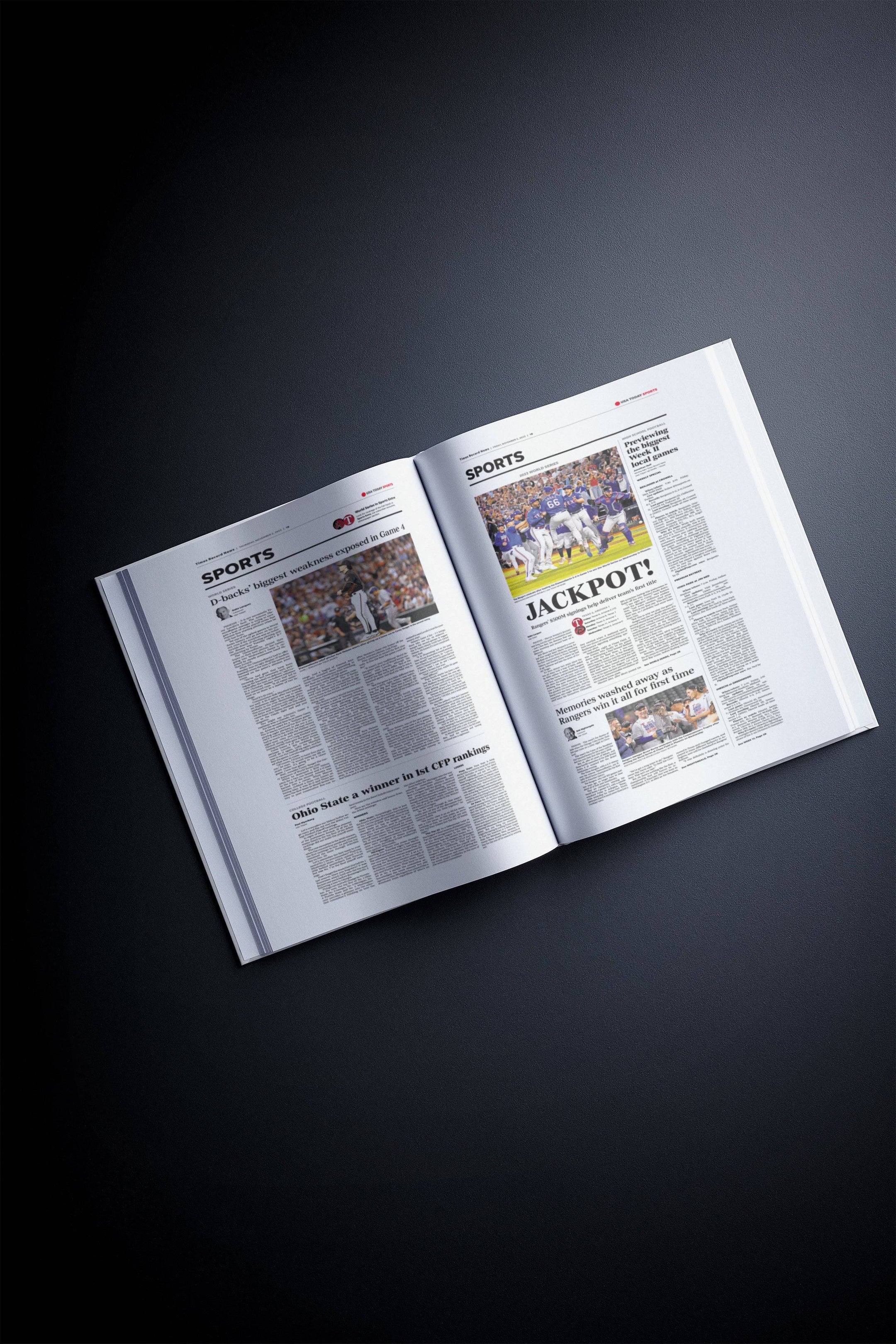 The Baseball History of Texas Rangers - Historic Newspapers