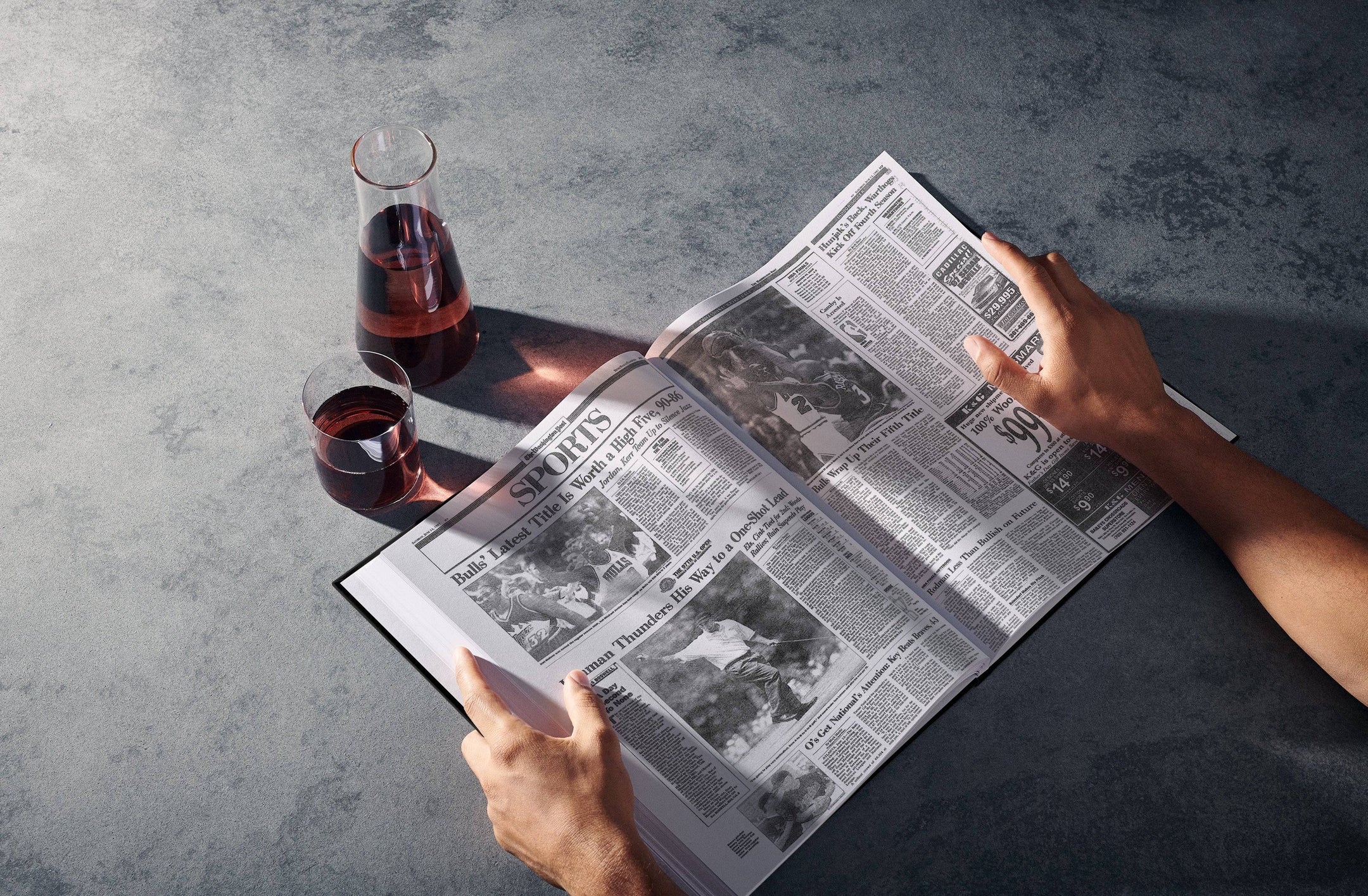 The 1990s Dynasty of Chicago Bulls Washington Post Edition - Historic Newspapers