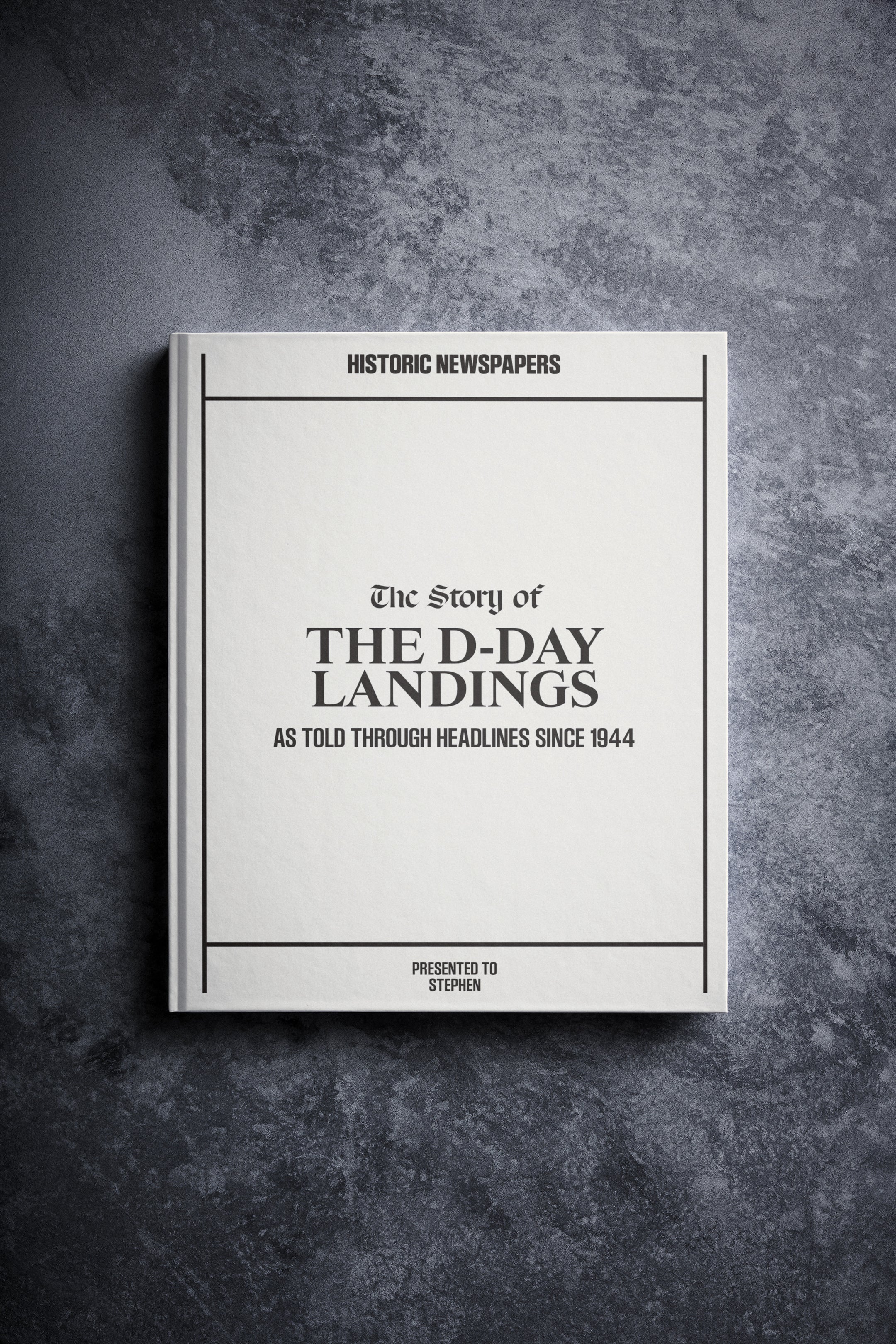 The Story of The D-Day Landings Book - Historic Newspapers