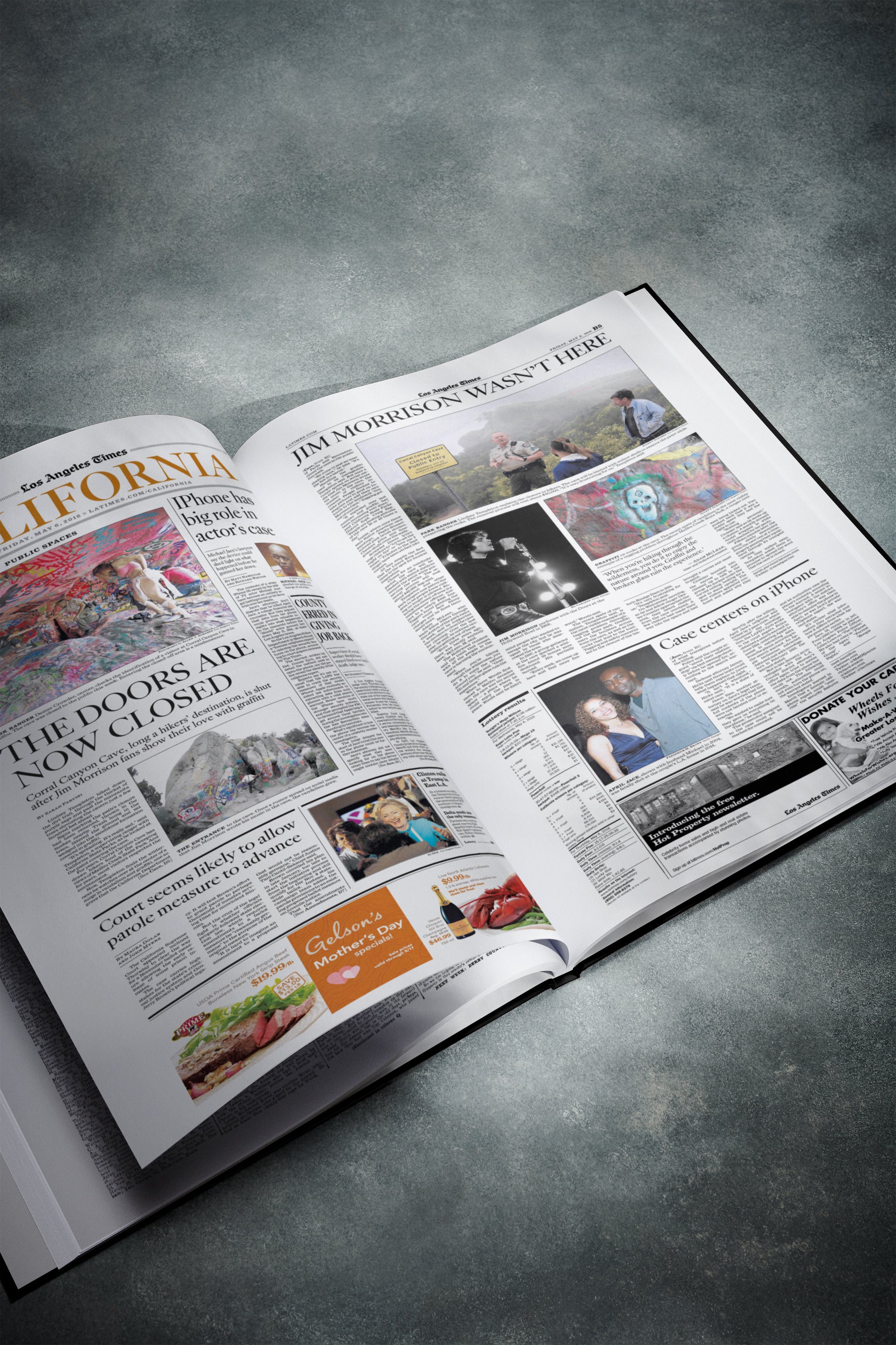 The Story of The Doors Los Angeles Times Edition - Historic Newspapers
