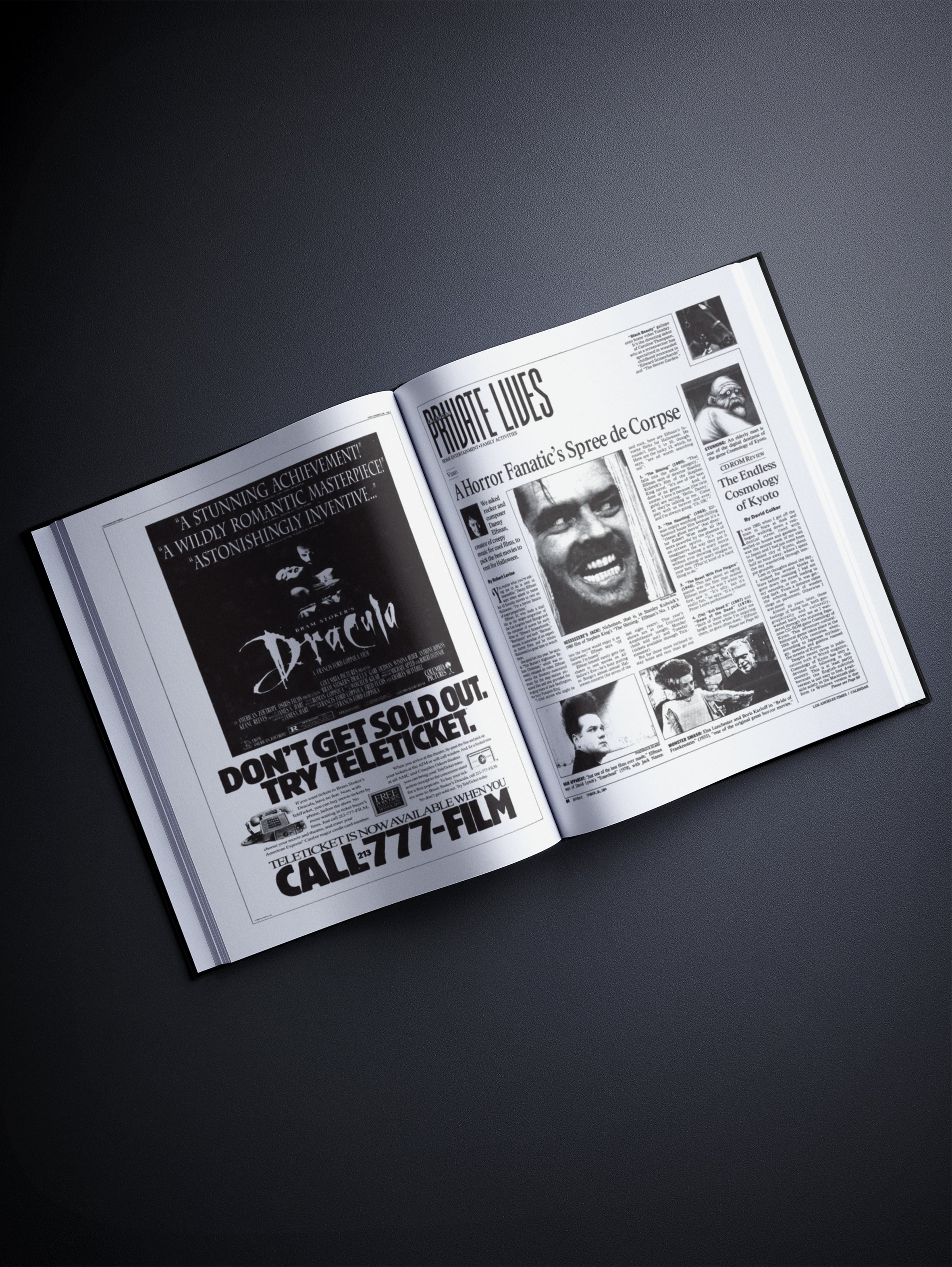 The History of Horror Movies Los Angeles Times Edition | Historic