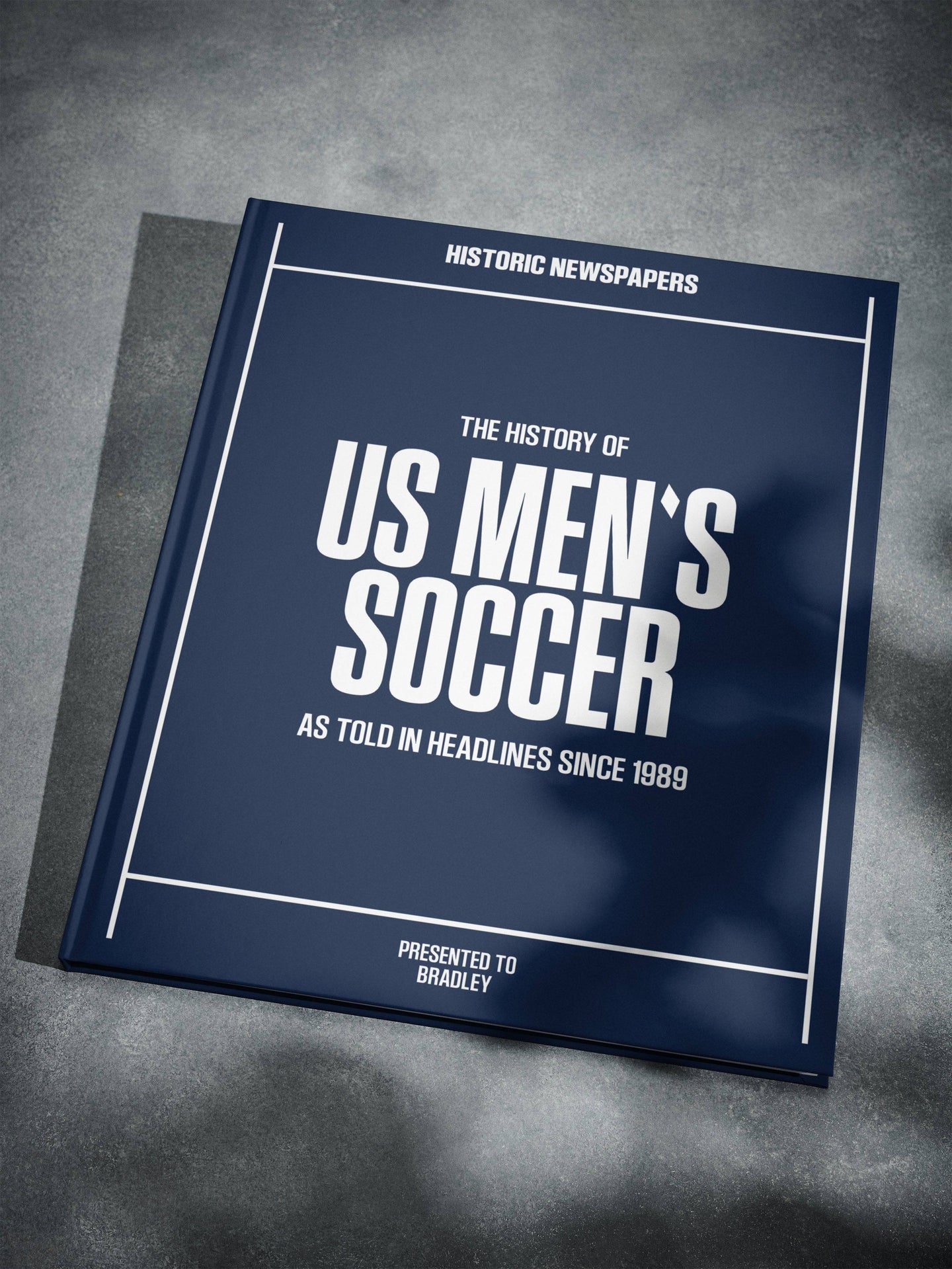 The History of US Men's Soccer Book