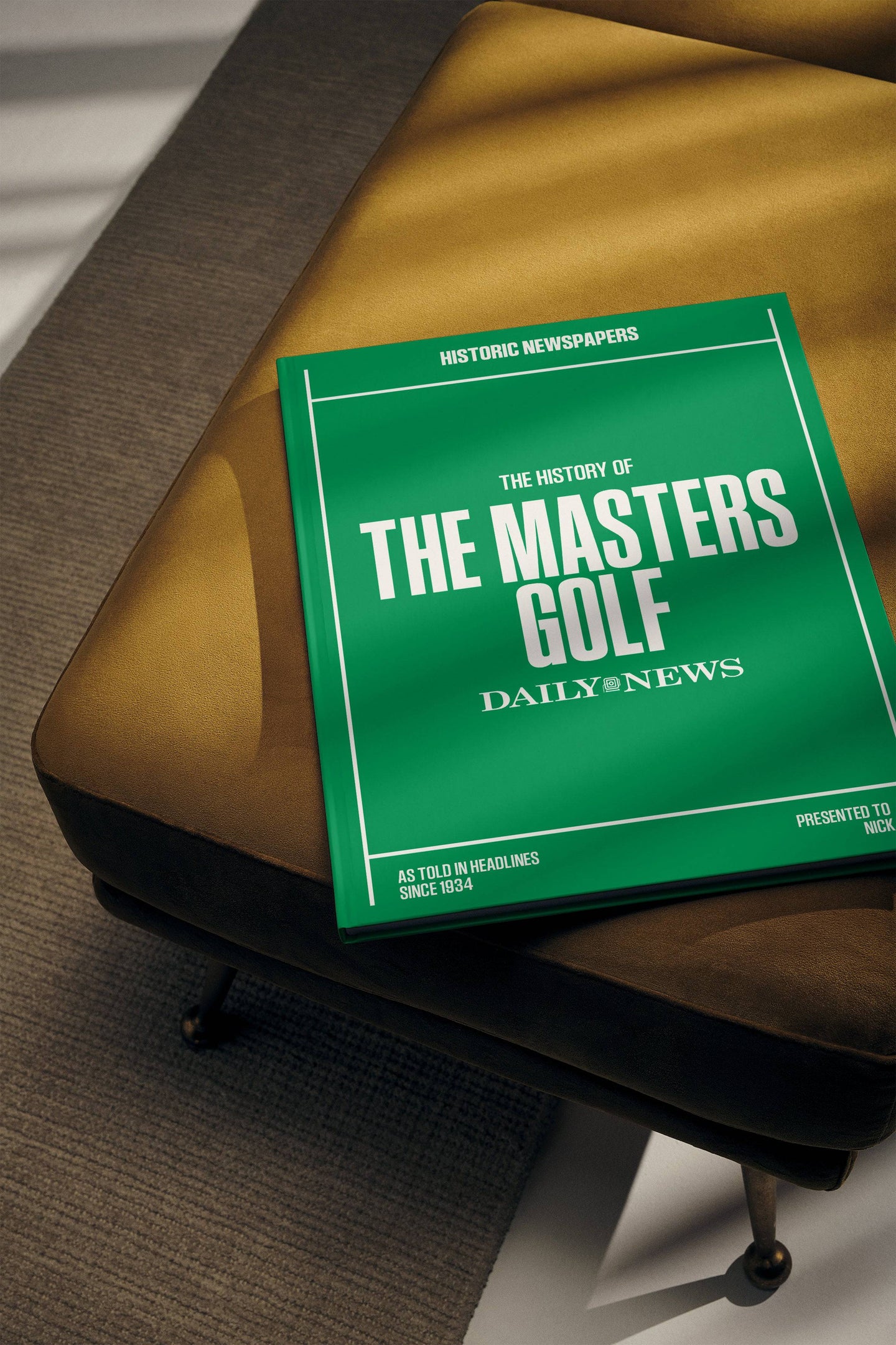 The History of The Masters Golf New York Daily News Edition - Historic Newspapers