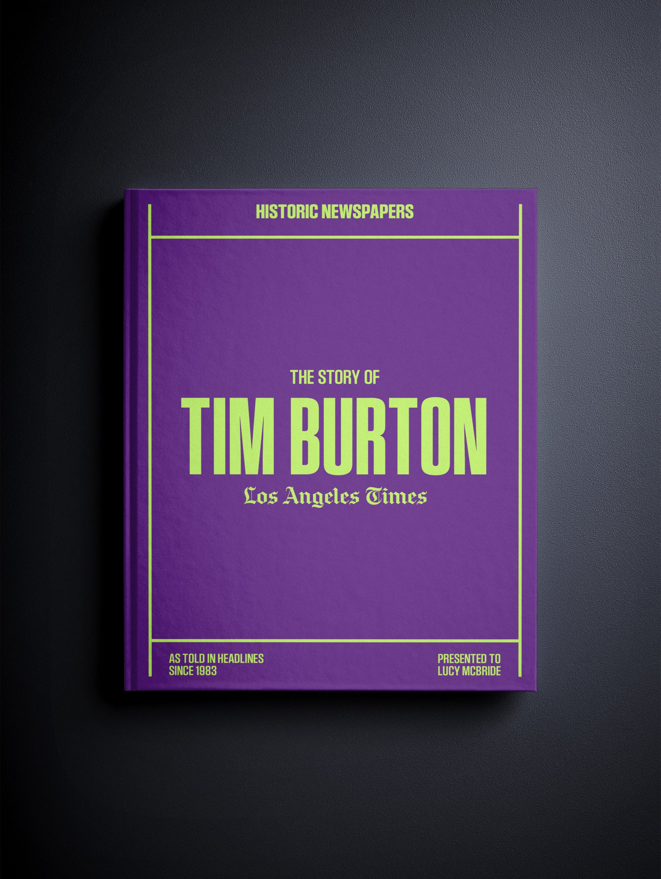 The Story of Tim Burton Los Angeles Times Edition