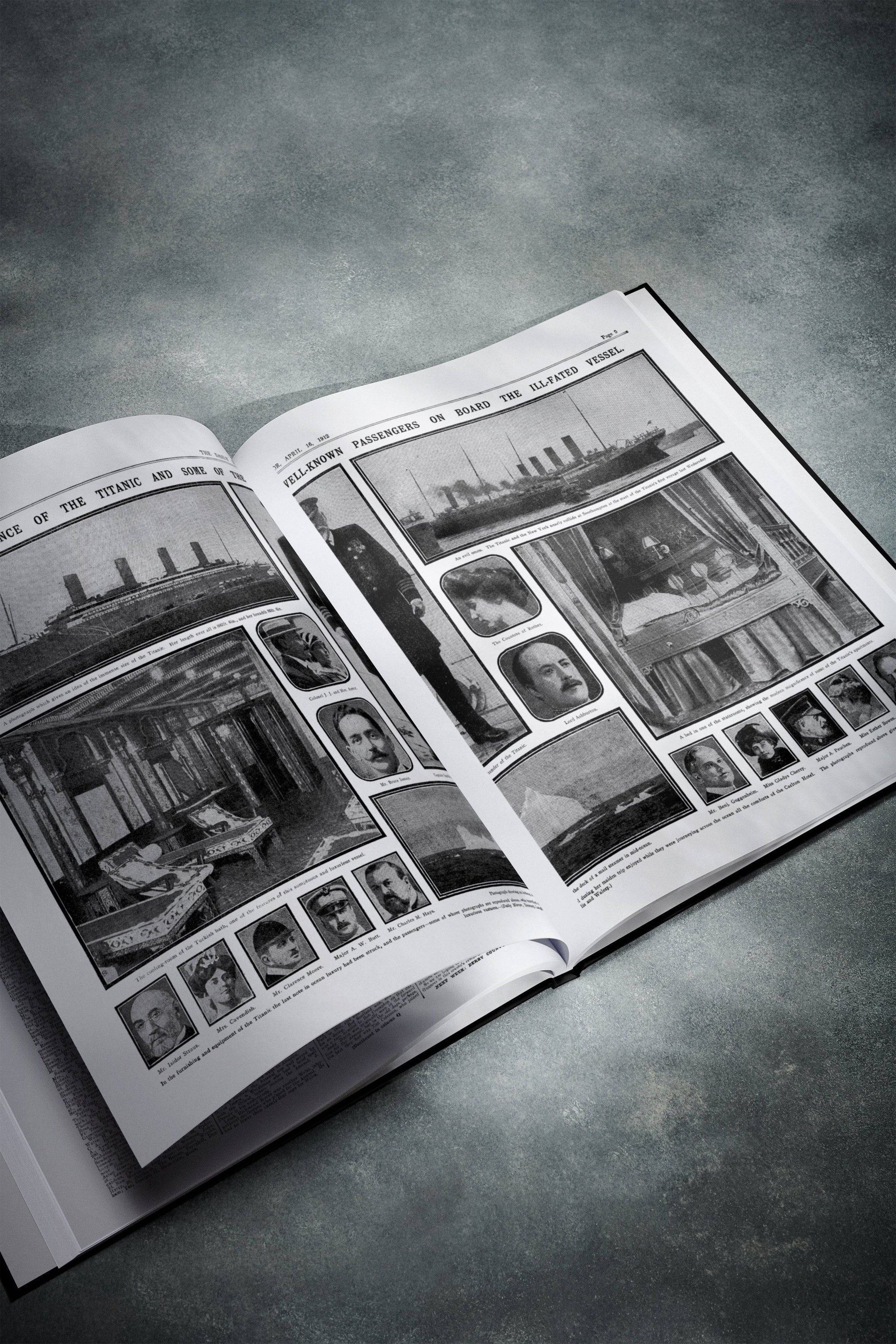 The Story of the Titanic Book - Historic Newspapers