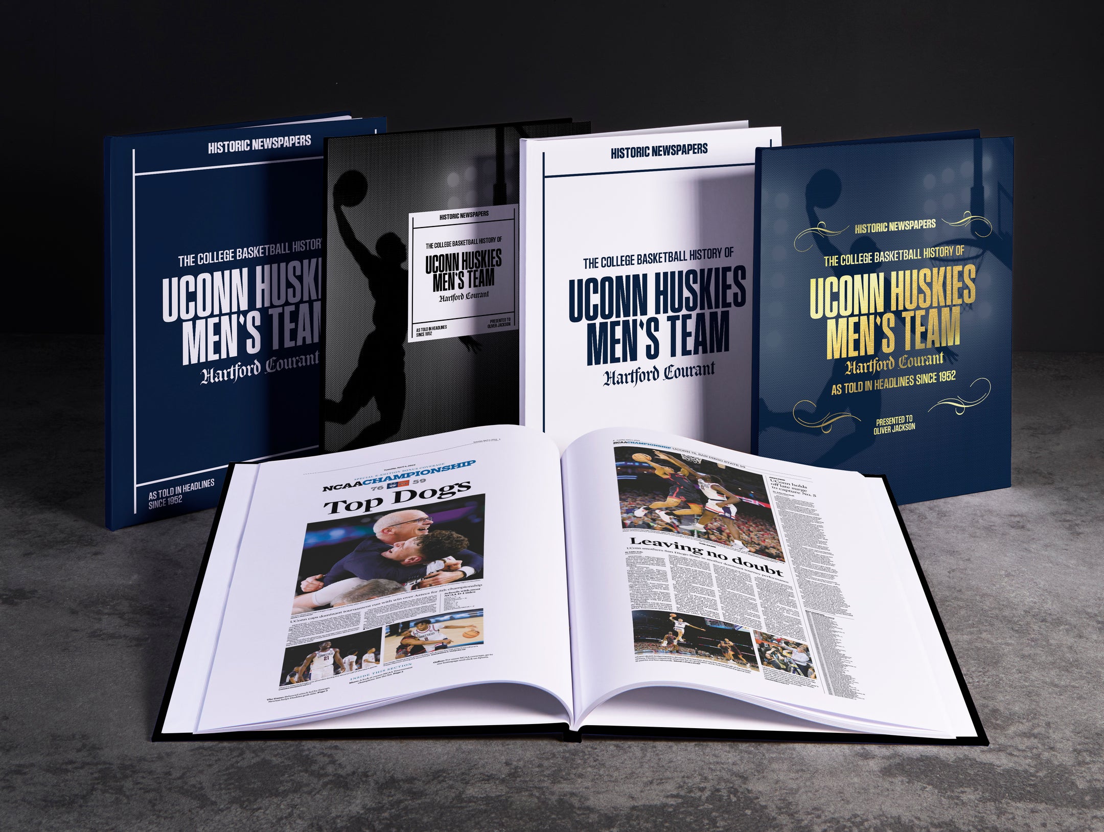 The College Basketball History of UConn Huskies Men Hartford Courant Edition