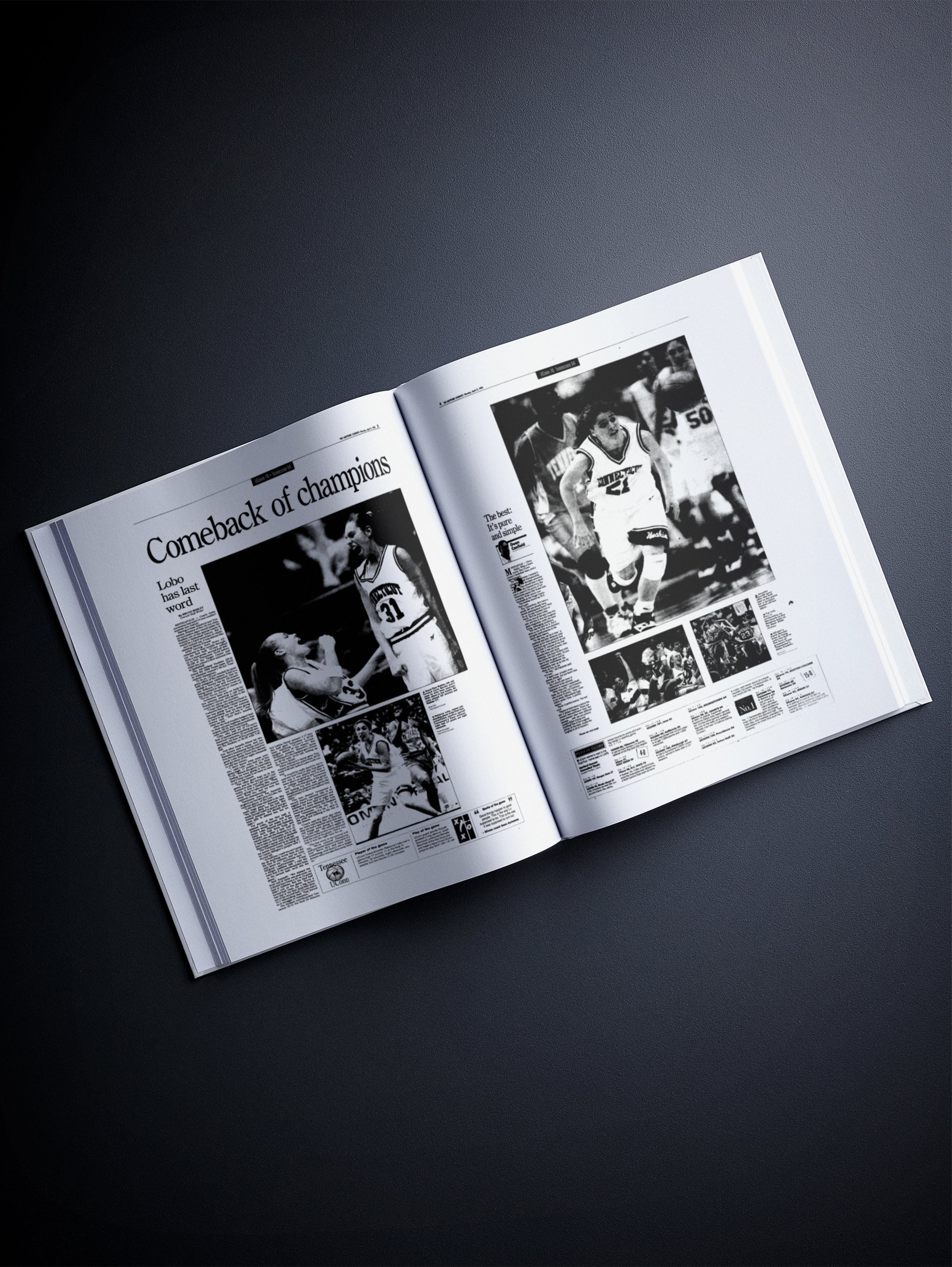 The Basketball History of UConn Huskies Women Hartford Courant Edition - Historic Newspapers