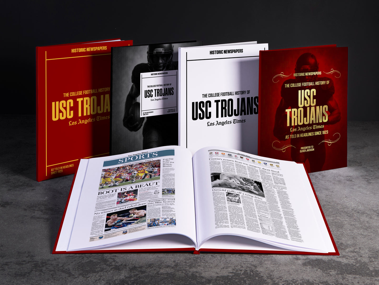 The College Football History of USC Trojans Los Angeles Times Edition
