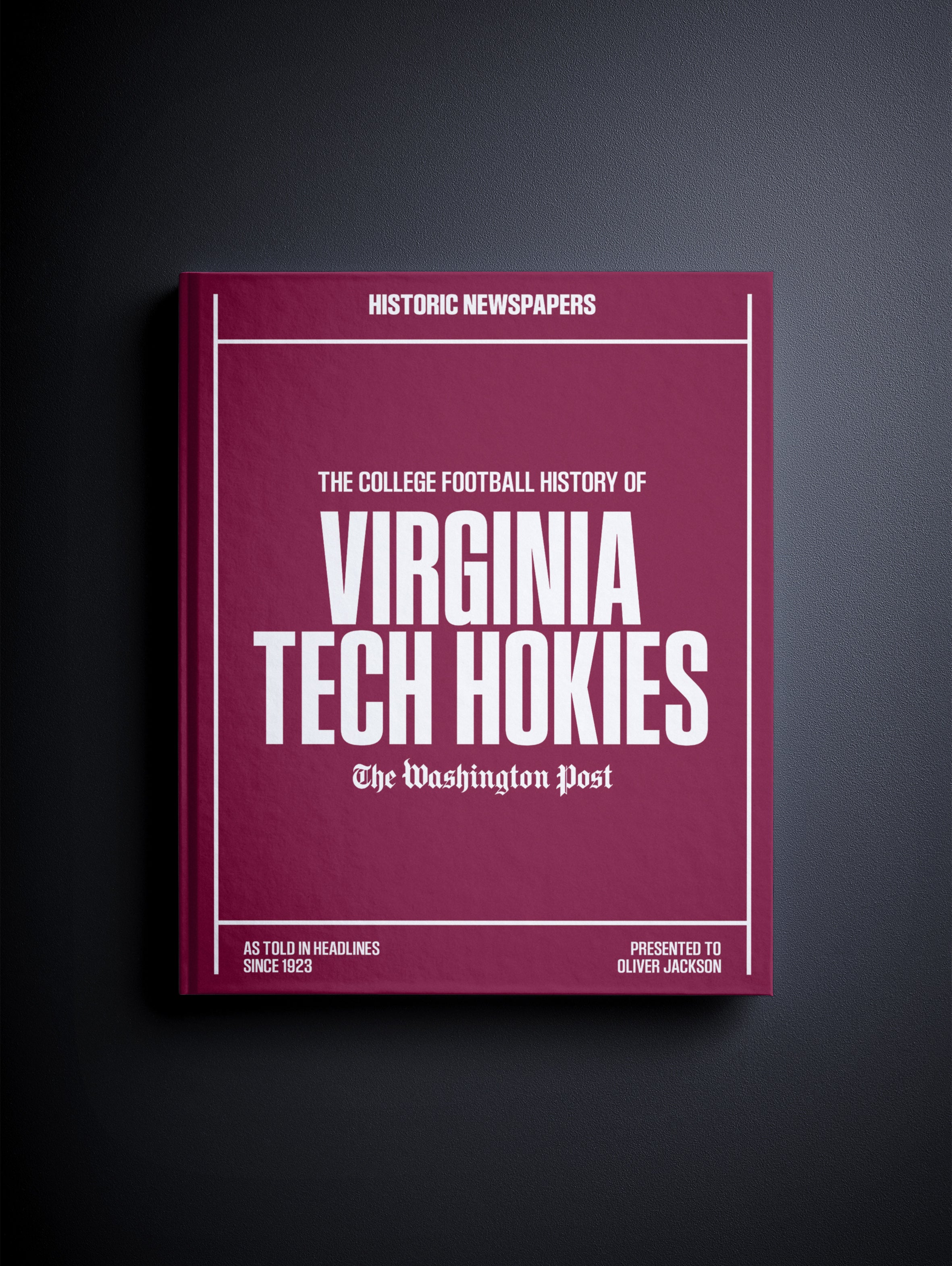 Desert Cactus Notizkarten-Set Virginia Tech – 10 Stück Mit Umschlägen, Hokies VT Design, Perfekt Für Dankeskarten & Persönliche Grüße
