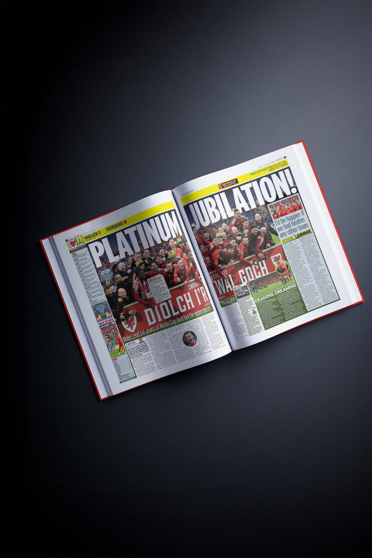 The Football History of Wales Book