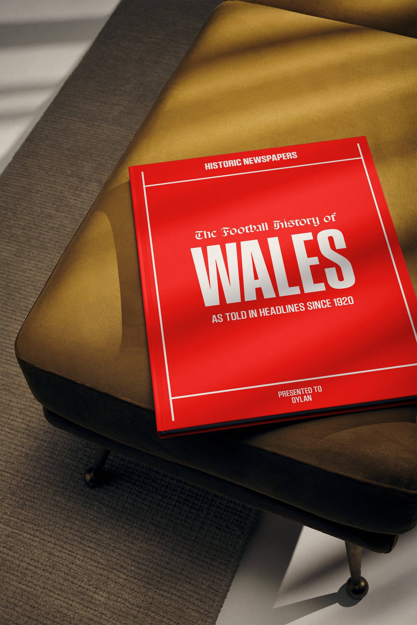 The Football History of Wales Book - Historic Newspapers