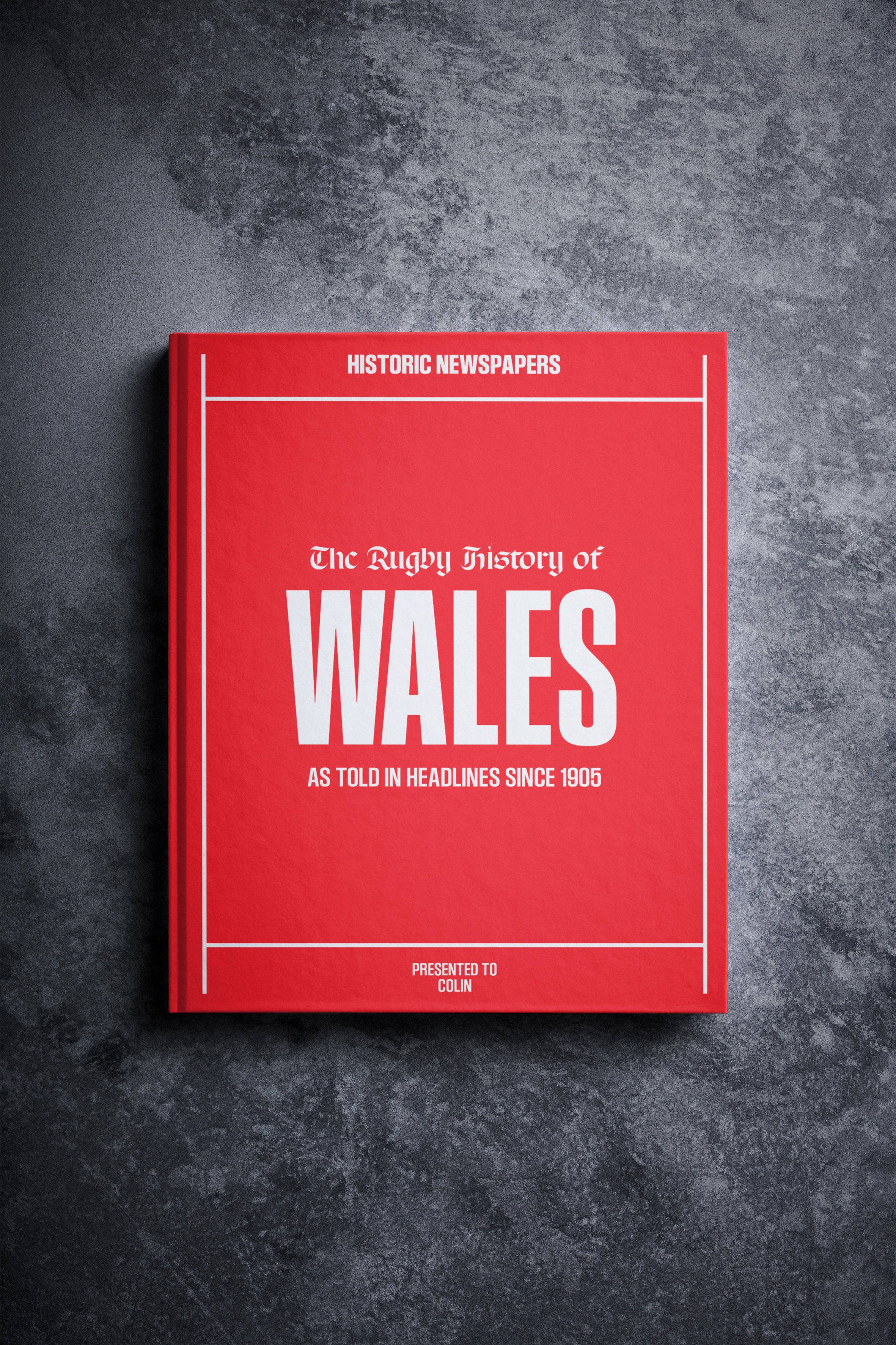 The Rugby History of Wales Book