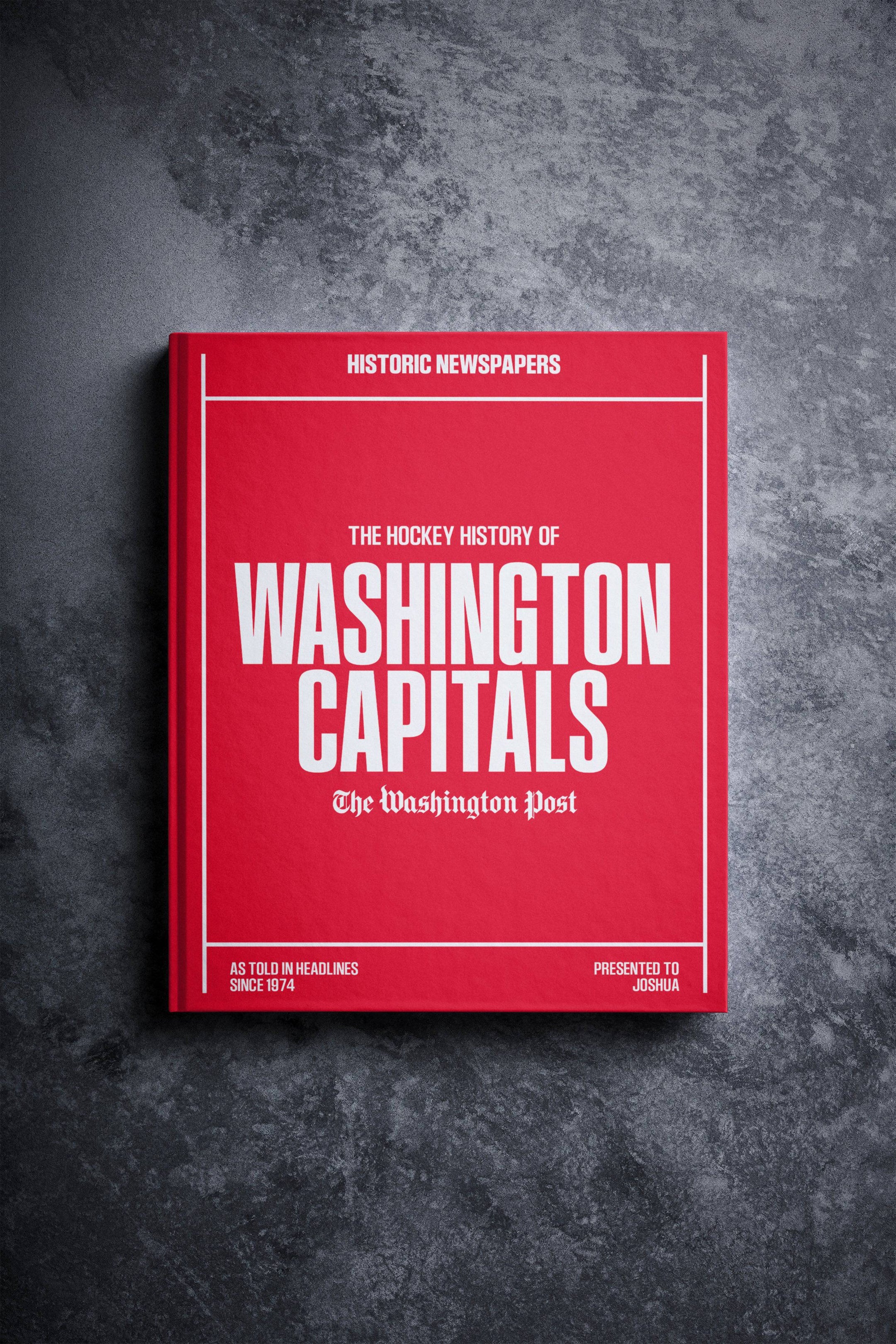 The Hockey History of Washington Capitals Washington Post Edition - Historic Newspapers