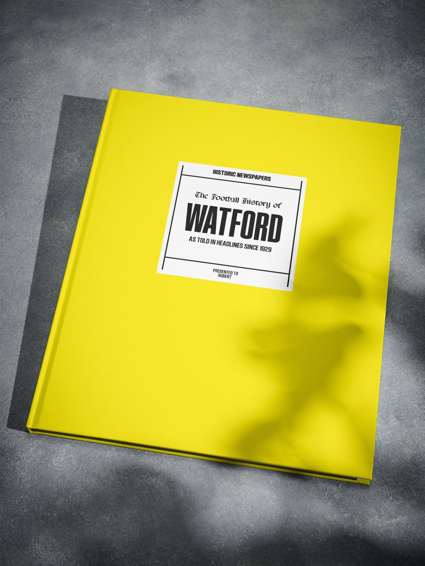 The Football History of Watford Book - Historic Newspapers