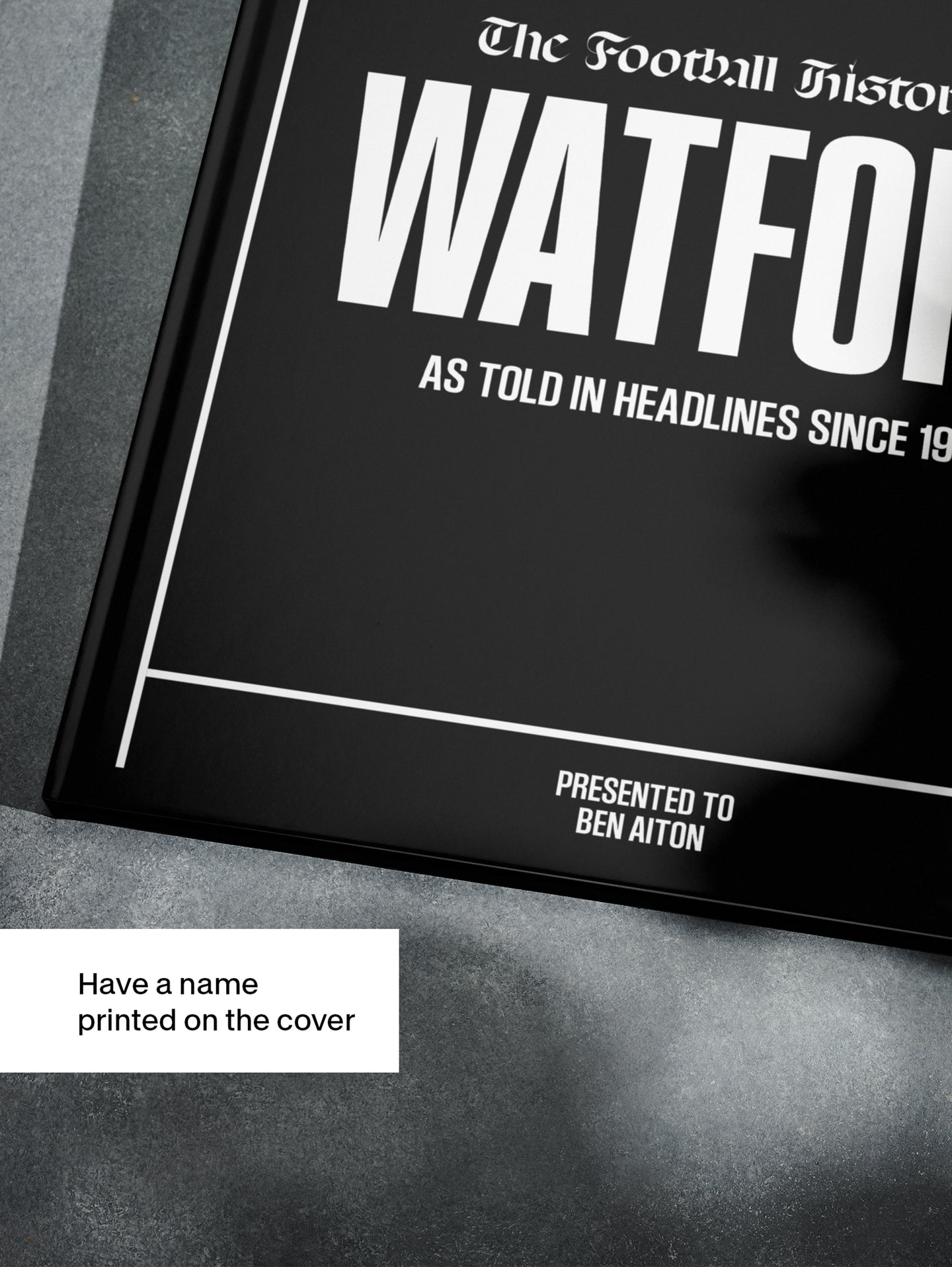 The Football History of Watford Book - Historic Newspapers