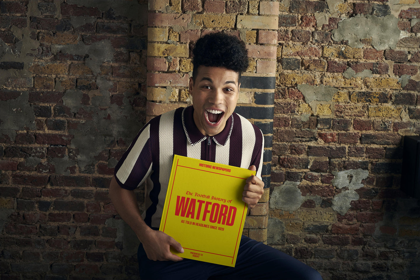 The Football History of Watford Book - Historic Newspapers