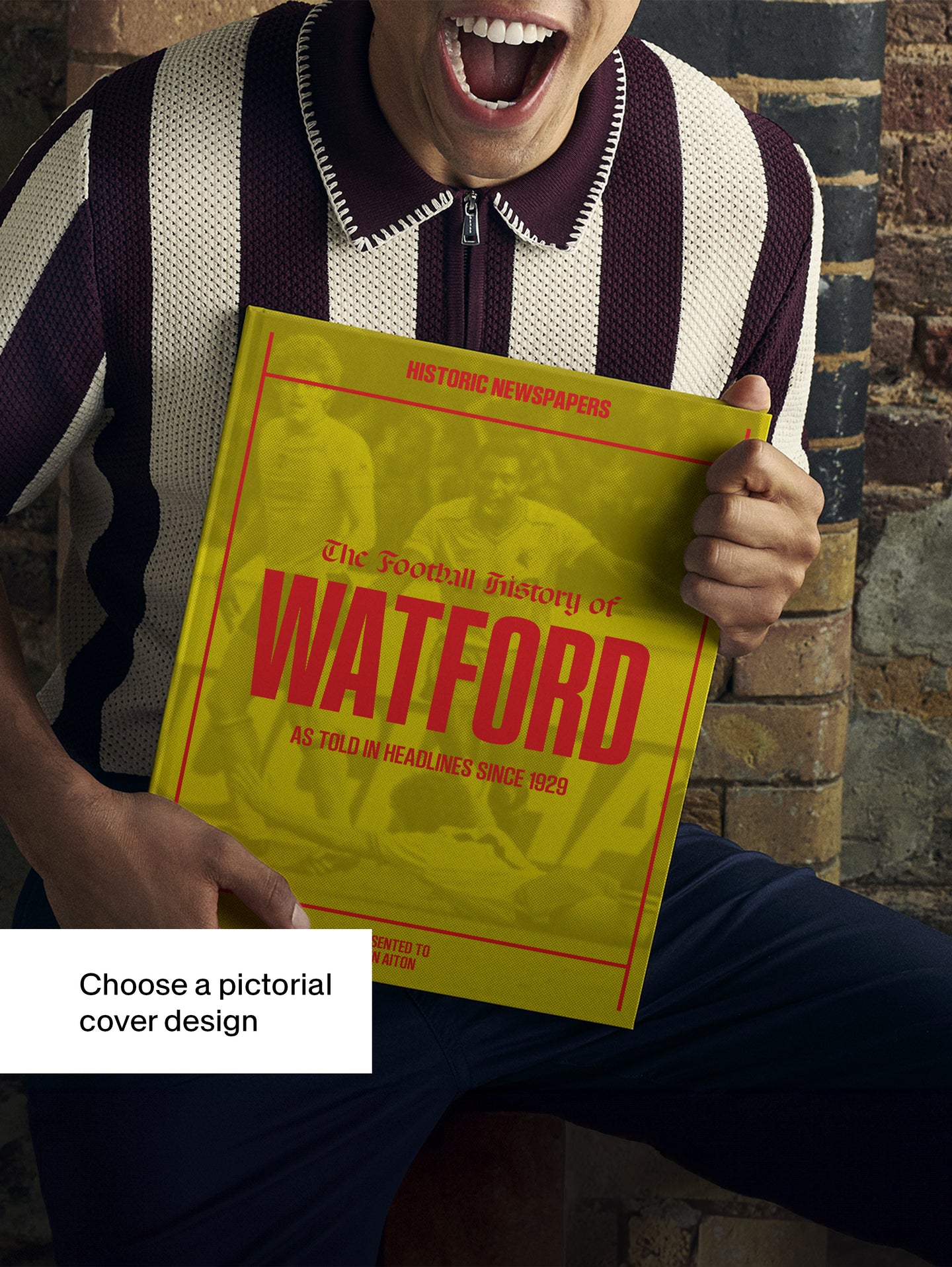 The Football History of Watford Book - Historic Newspapers