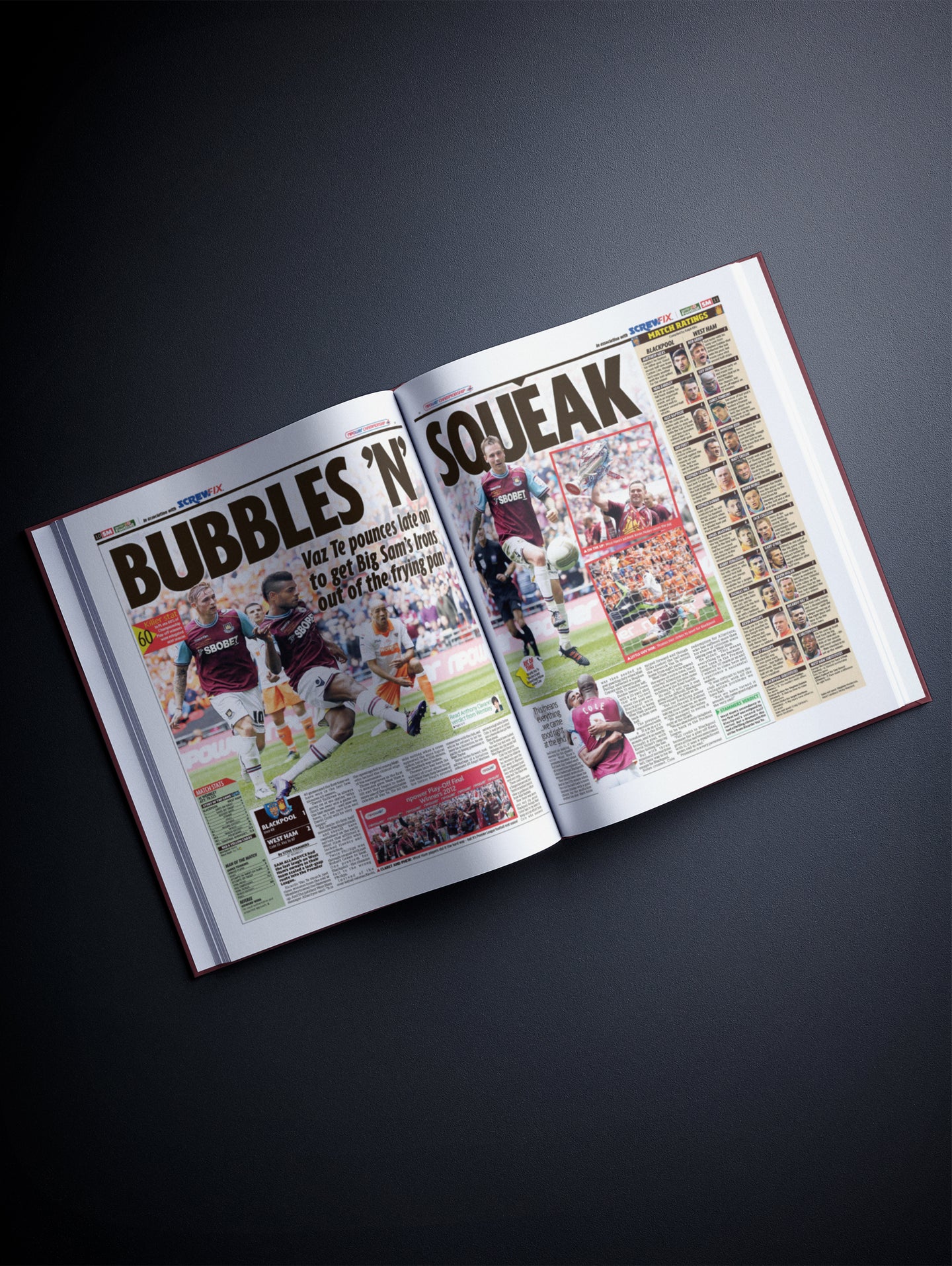 The Football History of West Ham Book - Historic Newspapers