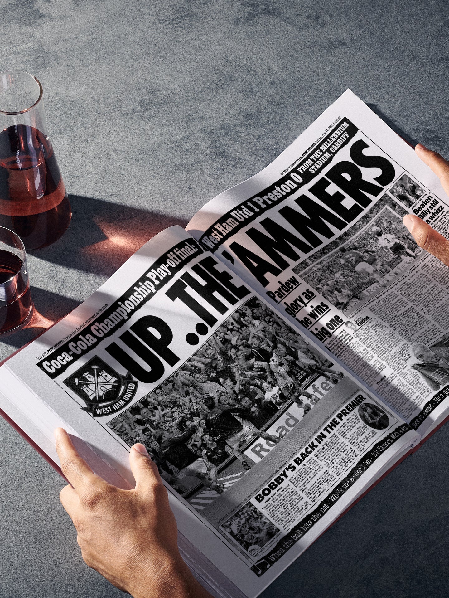 The Football History of West Ham Book - Historic Newspapers