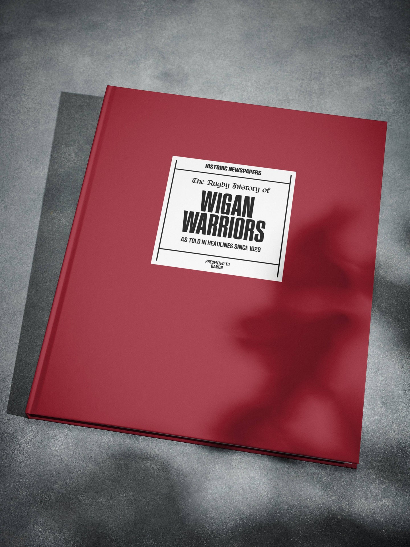 The Rugby History of Wigan Warriors Book - Historic Newspapers