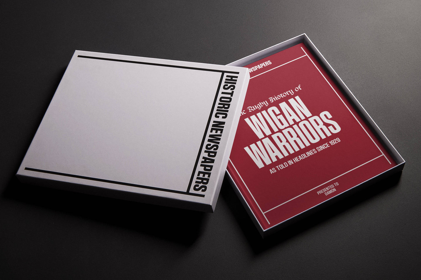 The Rugby History of Wigan Warriors Book - Historic Newspapers