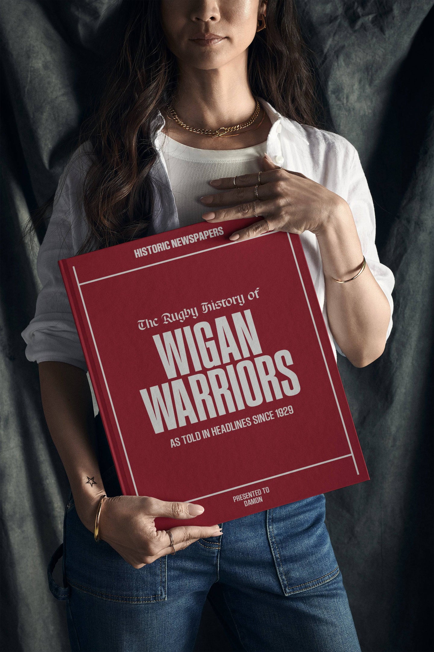 The Rugby History of Wigan Warriors Book - Historic Newspapers