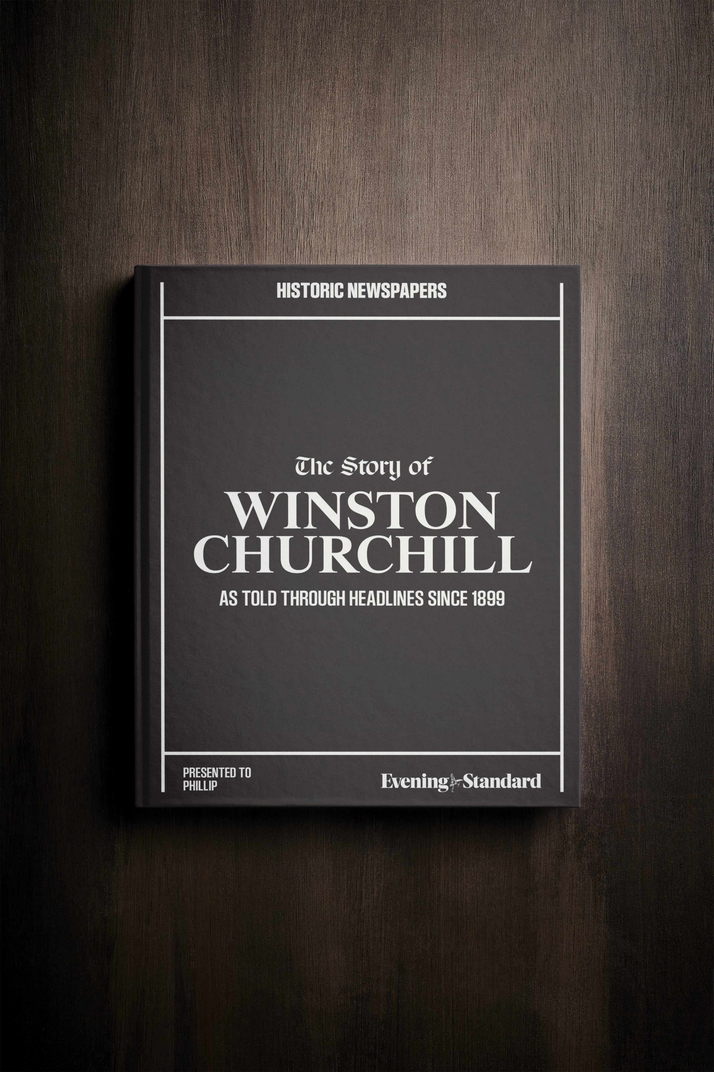 Winston Churchill Story Evening Std Book | Historic Newspapers