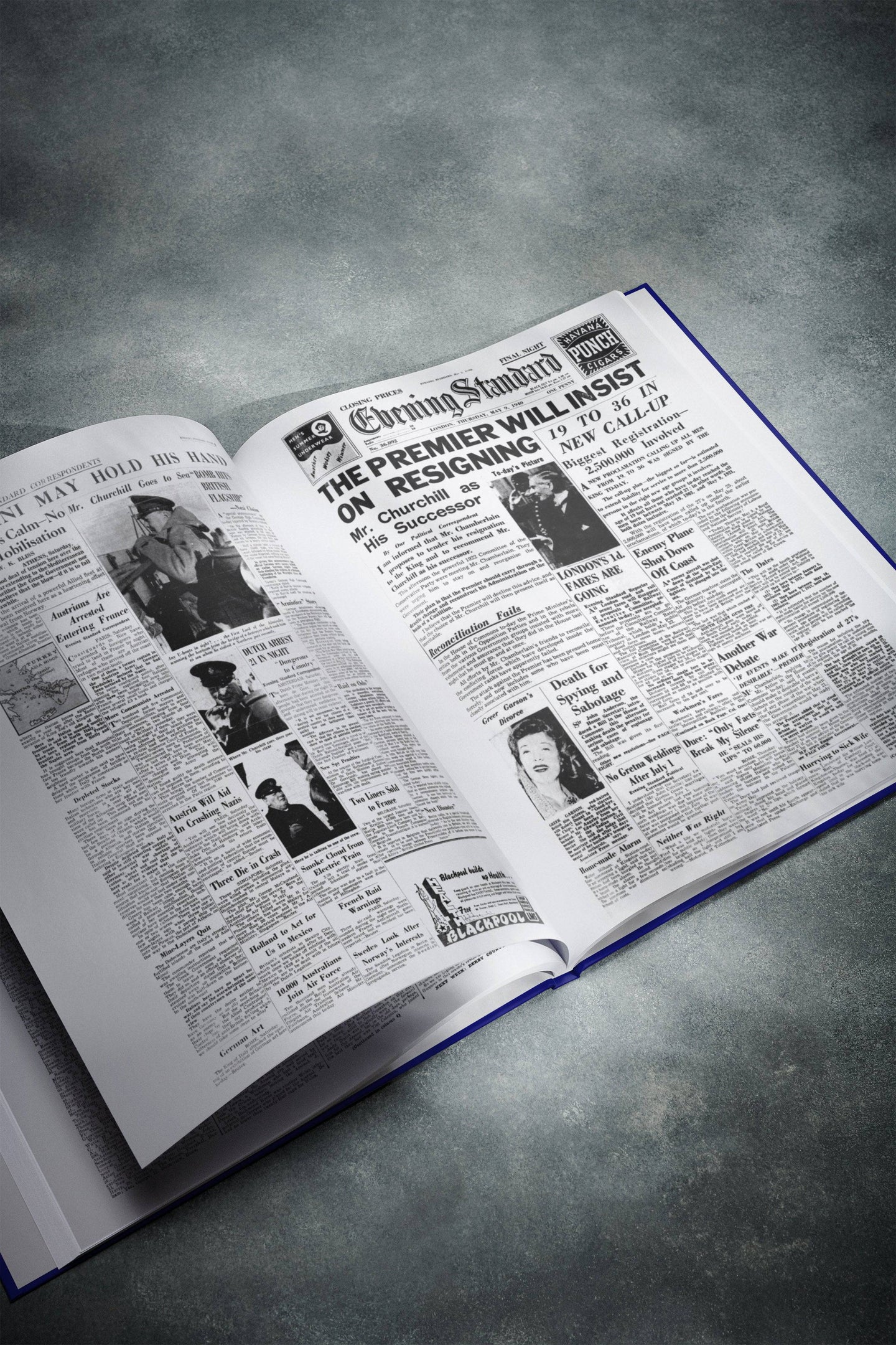 The Story of Winston Churchill Evening Standard Edition Book