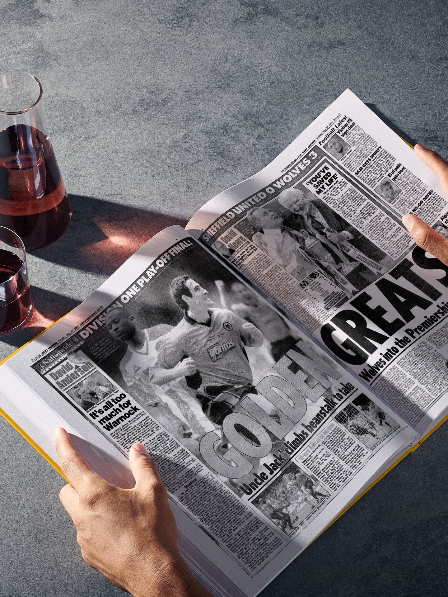 The Football History of Wolverhampton Wanderers Book - Historic Newspapers