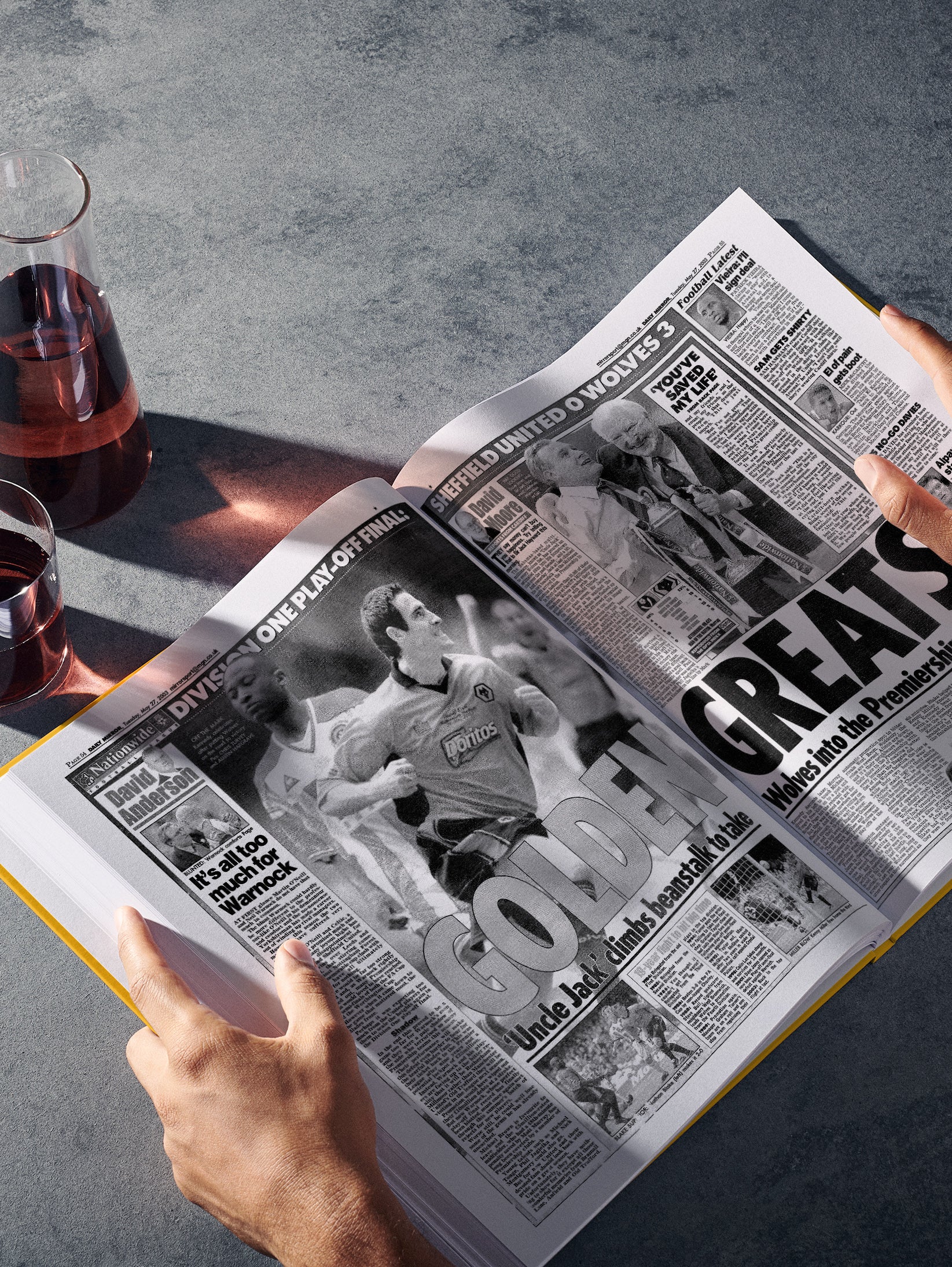 The Football History of Wolverhampton Wanderers Book - Historic Newspapers