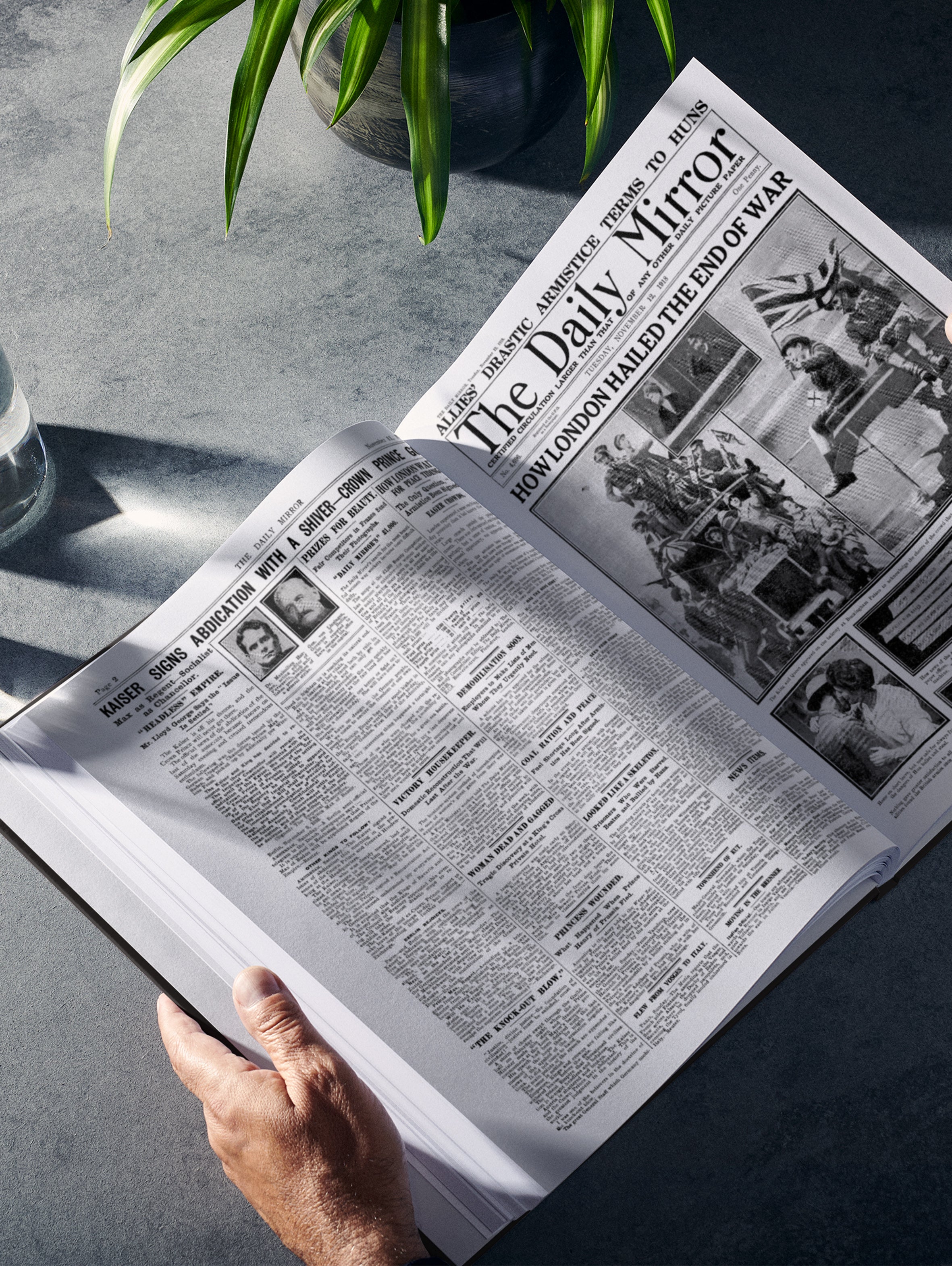 The Story of World War I Book | Historic Newspapers