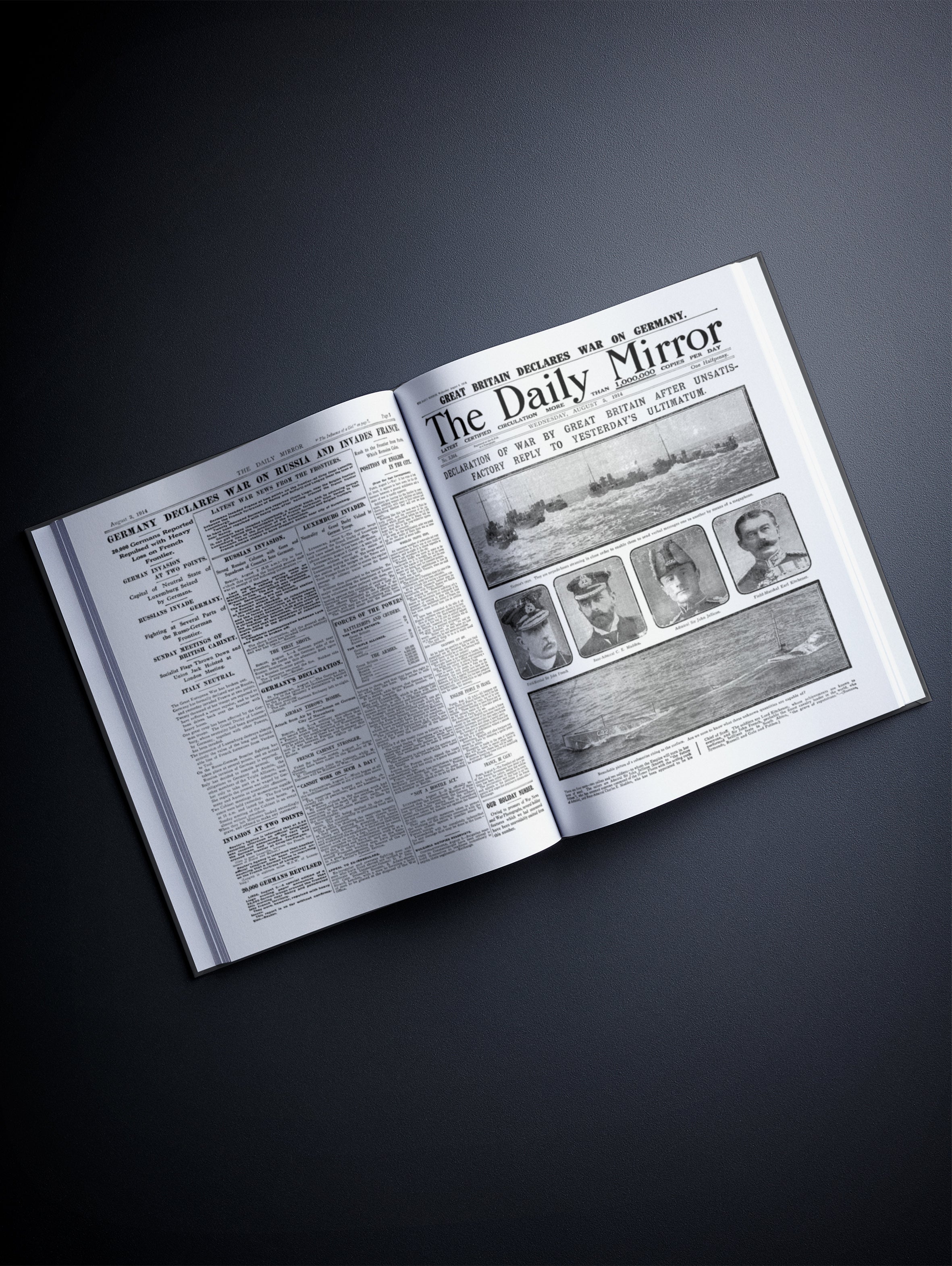 The Story of World War I Book | Historic Newspapers