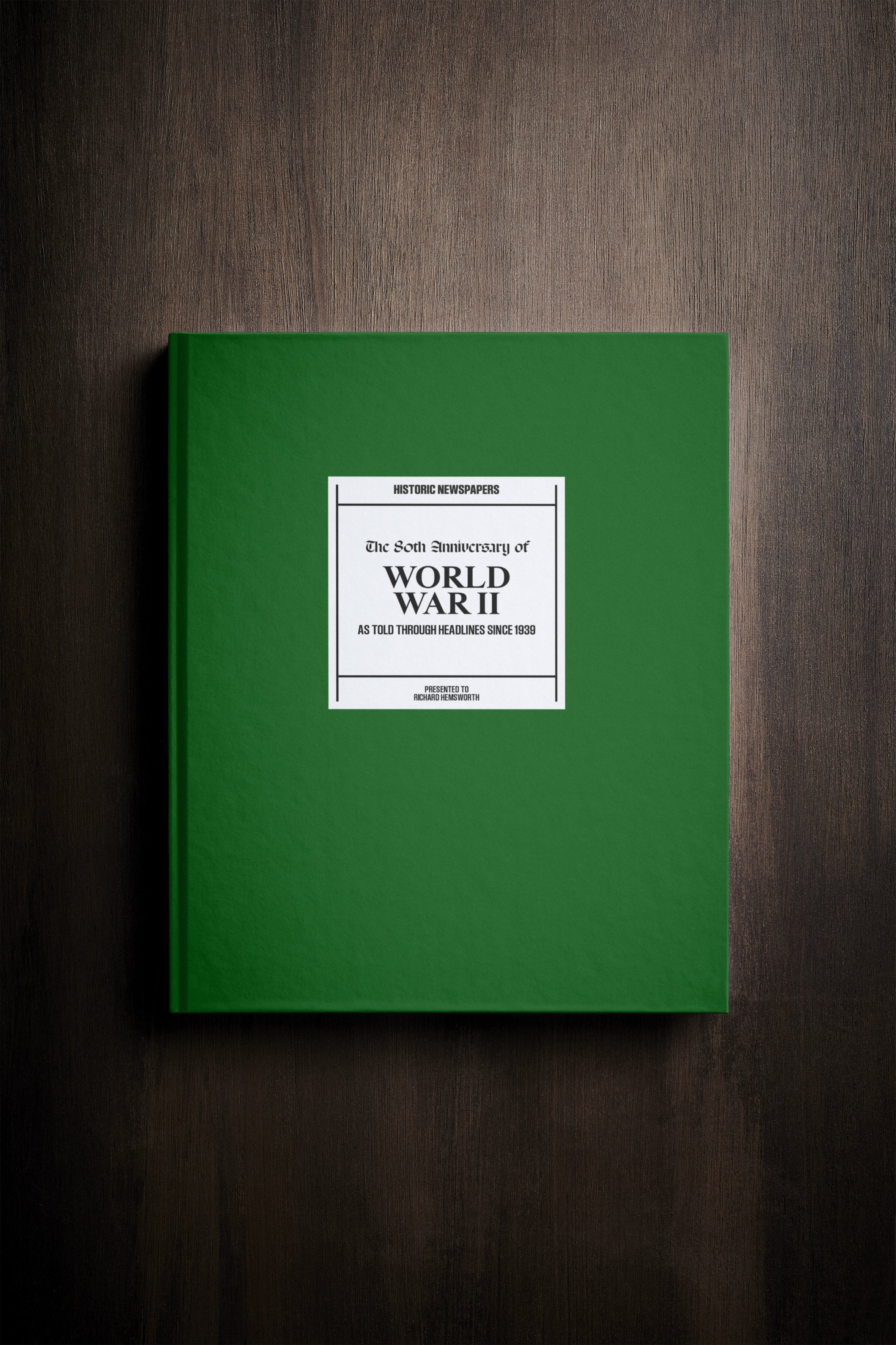 WWII Anniversary Pictorial Edition Book | Historic Newspapers