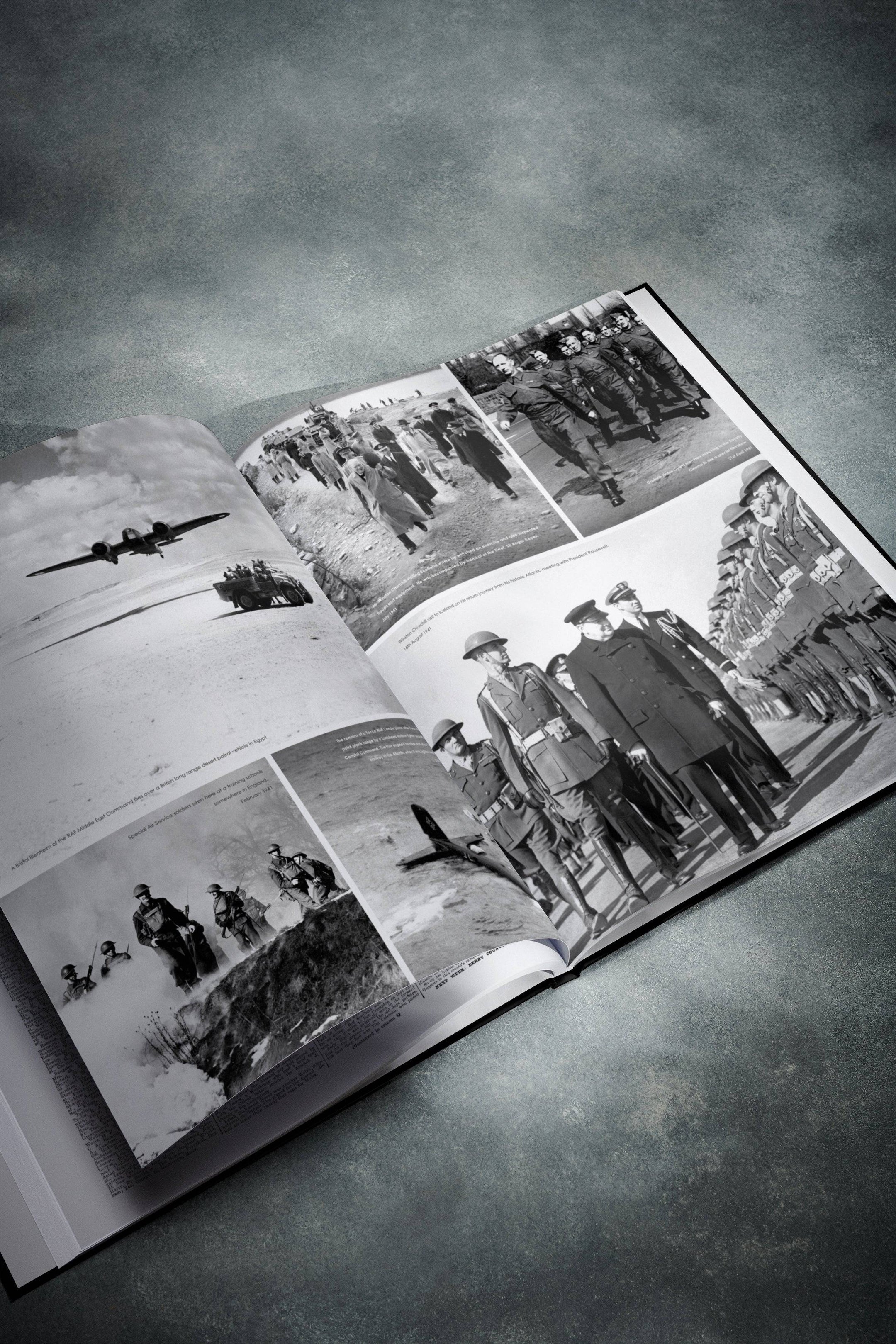The Anniversary of World War II Pictorial Edition Book