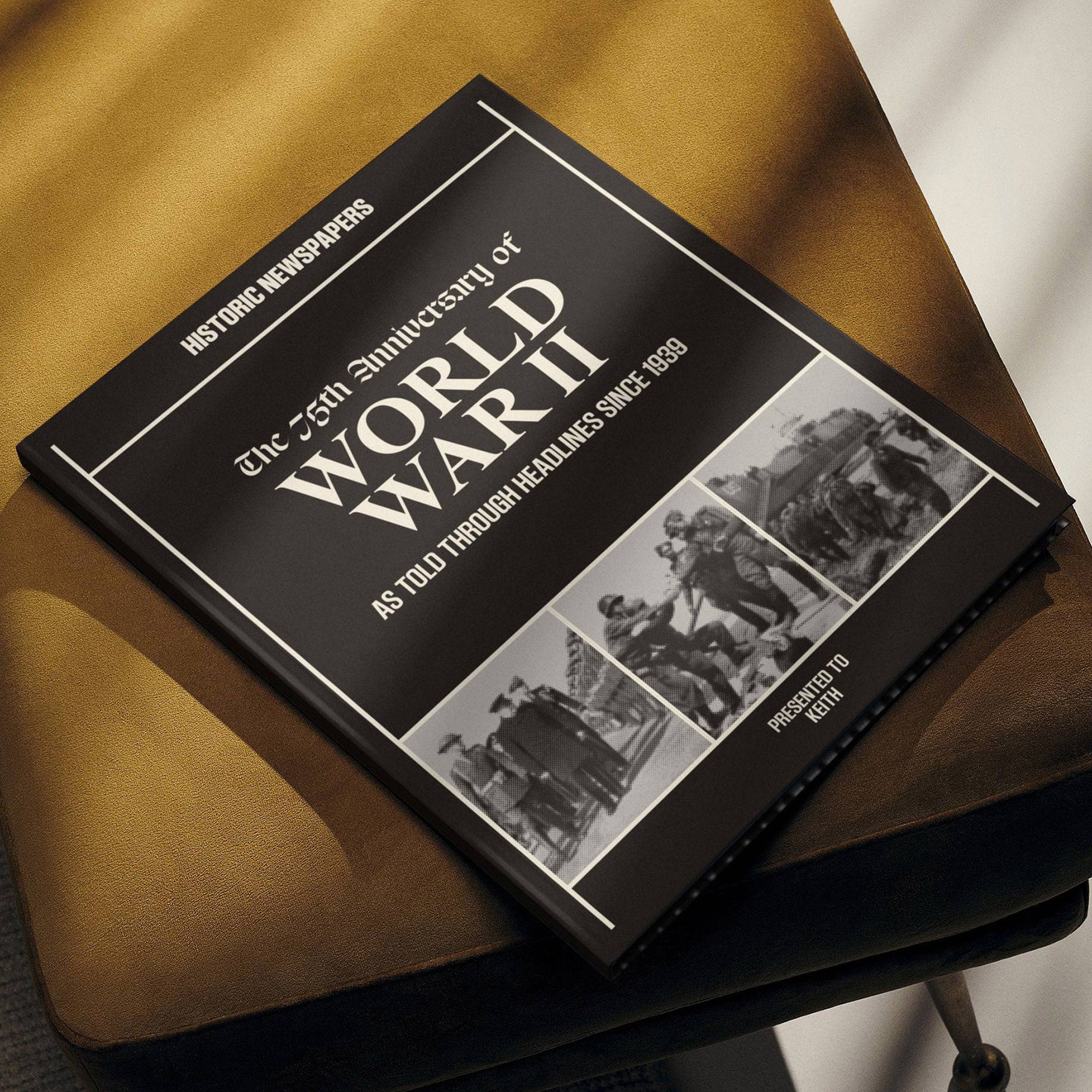 The Anniversary of World War II Pictorial Edition Book - Historic Newspapers