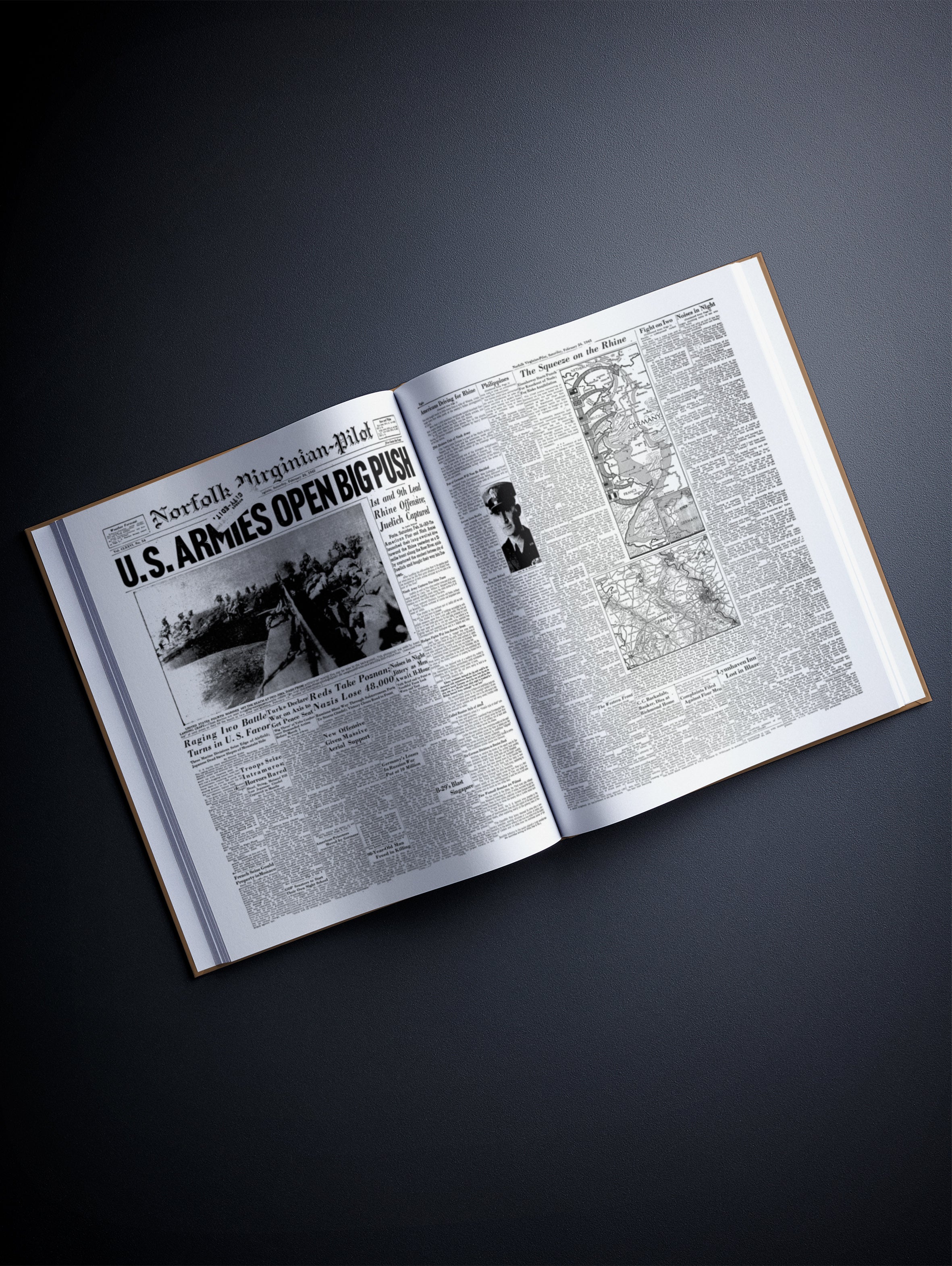World War II Virginian Pilot Newspaper Book | Historic Newspapers