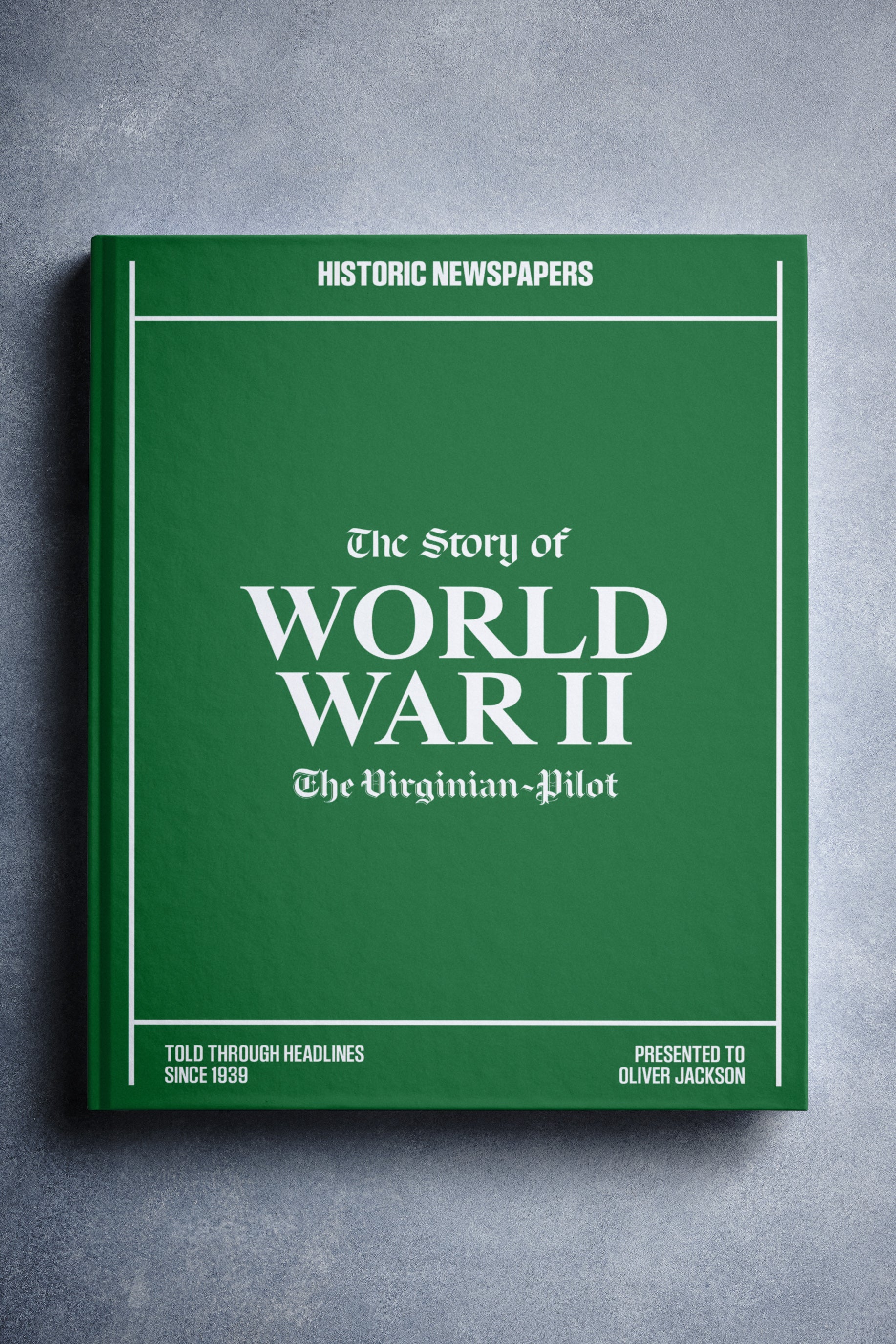 World War II Virginian Pilot Newspaper Book | Historic Newspapers