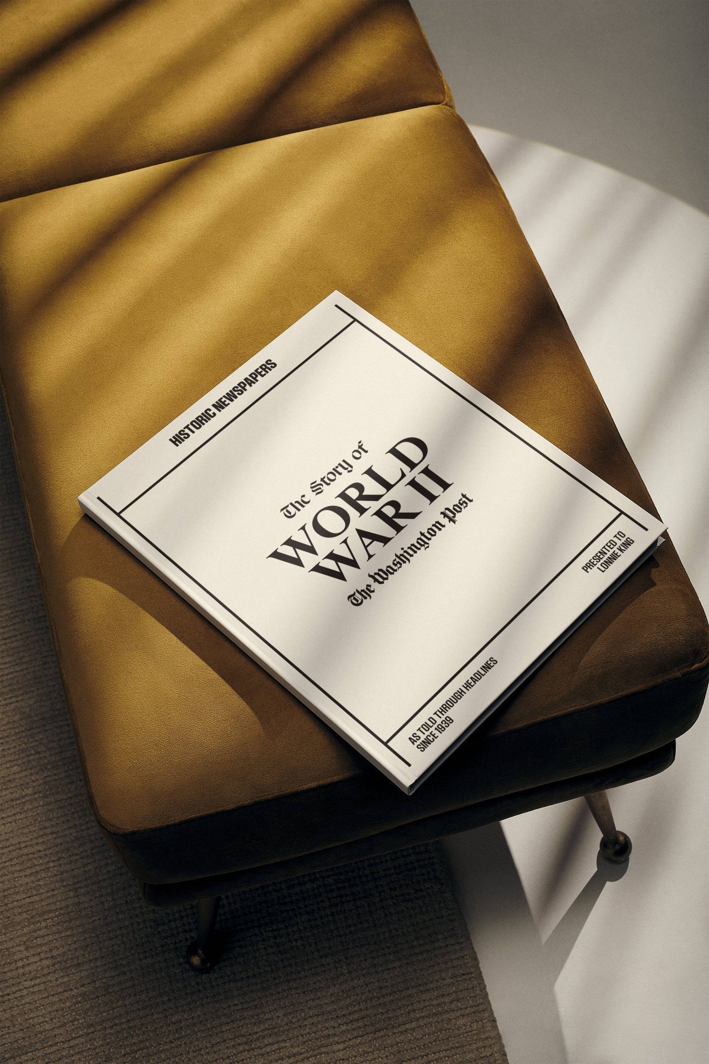 The Story of World War II Washington Post Edition Book - Historic Newspapers