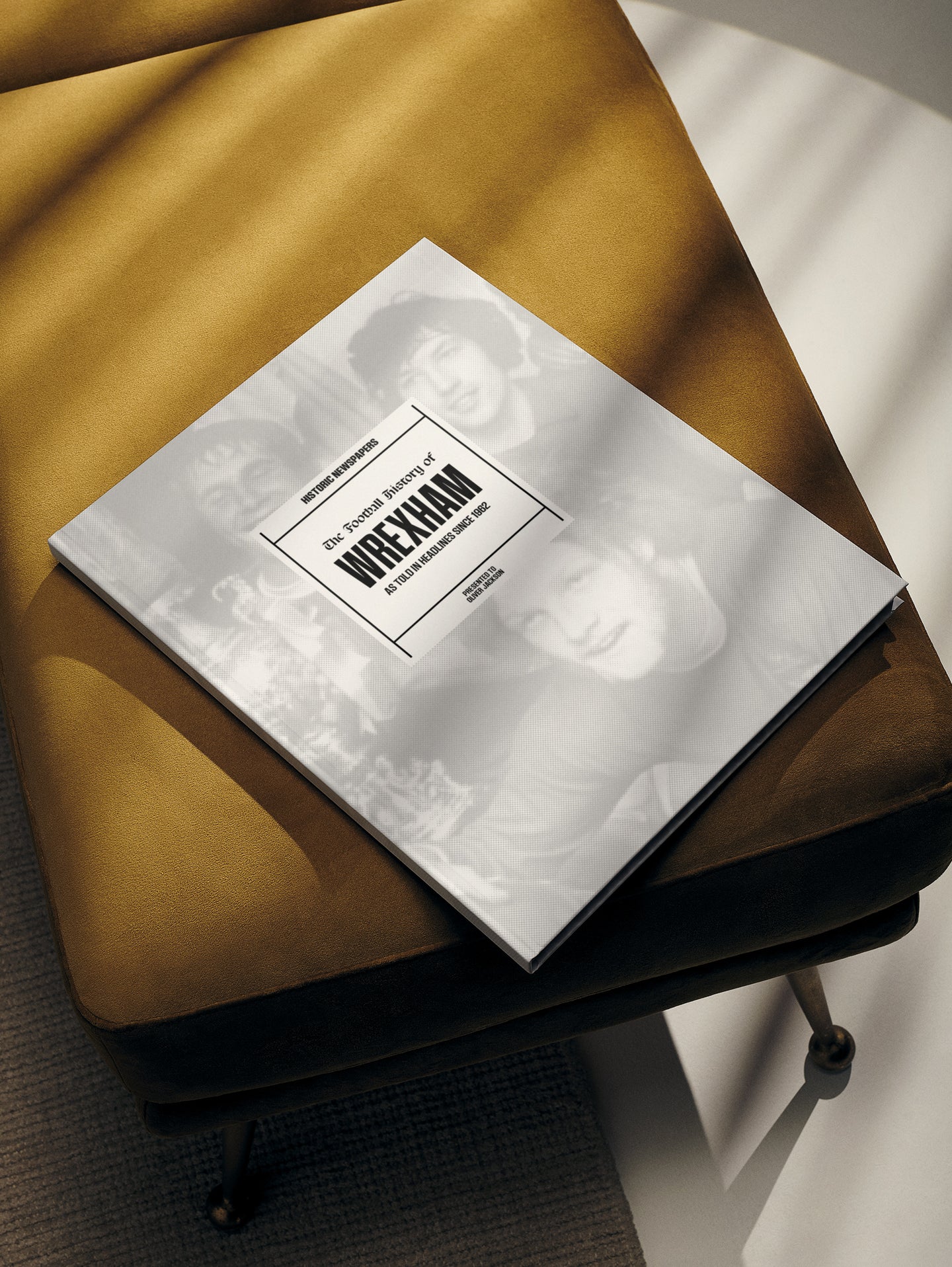 The Football History of Wrexham Book - Historic Newspapers