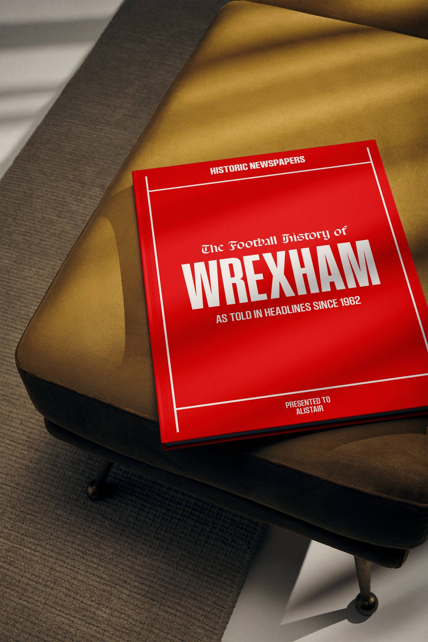 The Football History of Wrexham Book - Historic Newspapers