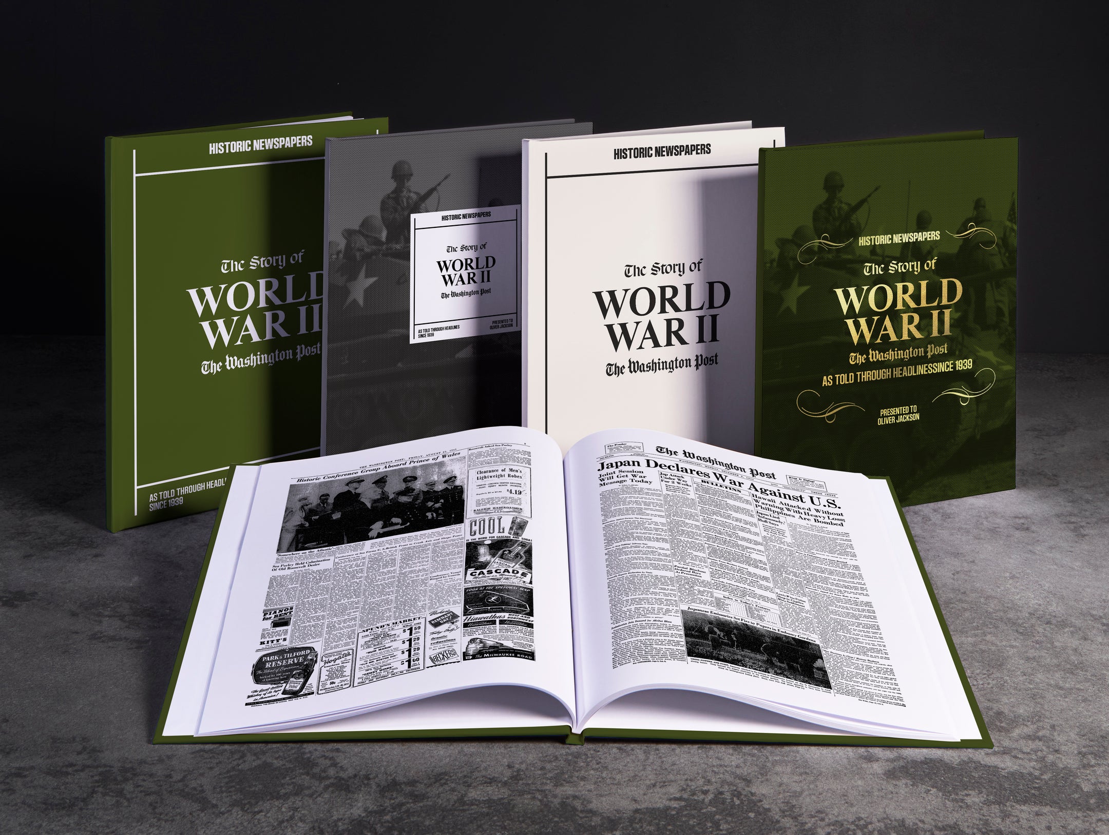 The Story of World War II Washington Post Edition Book