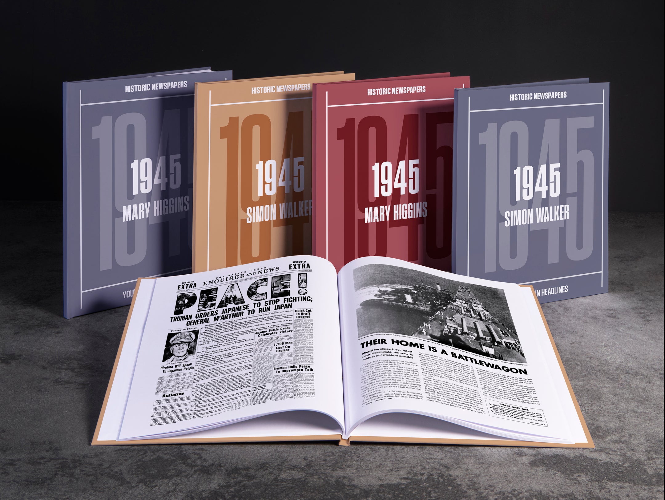 Your Year in Headlines 1945 US Edition
