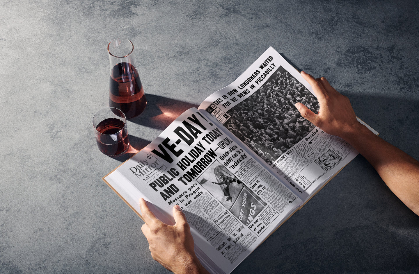 Your Year in Headlines 1945 - Historic Newspapers